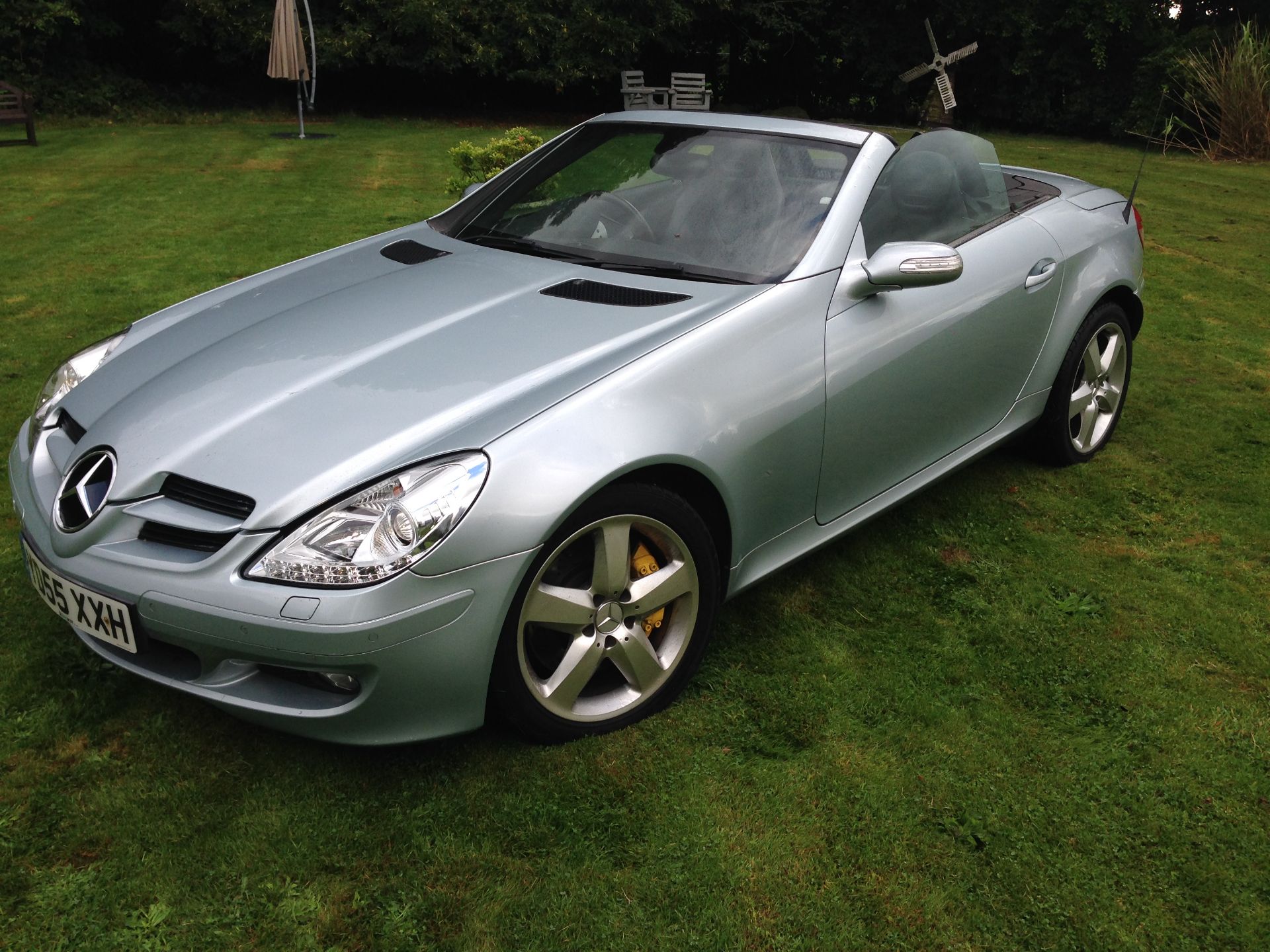 2005 55 reg NEWER SHAPE MERCEDES CLK 350 CONVERTIBLE SPORTS CAR - Image 9 of 36