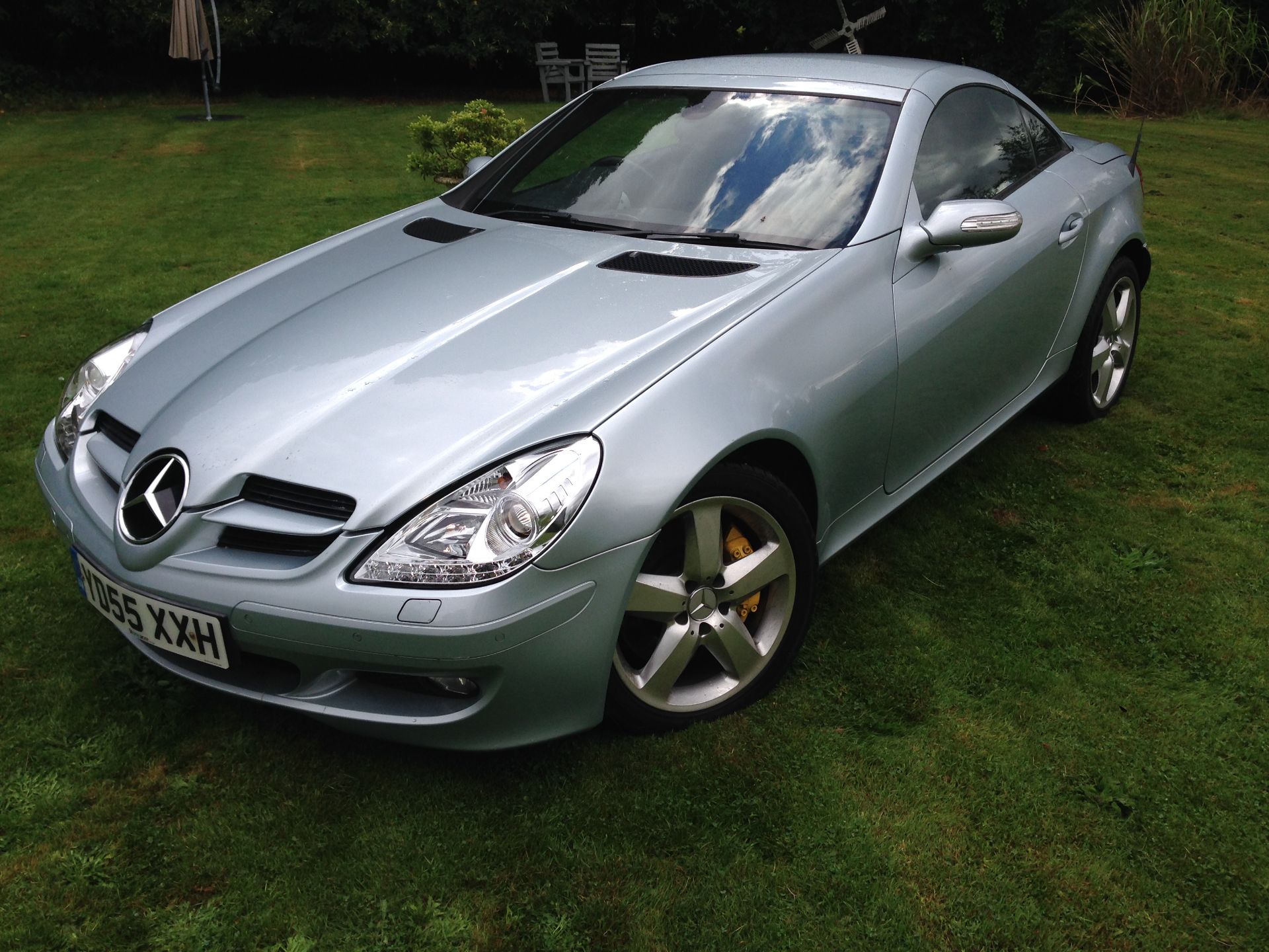 2005 55 reg NEWER SHAPE MERCEDES CLK 350 CONVERTIBLE SPORTS CAR - Image 25 of 36