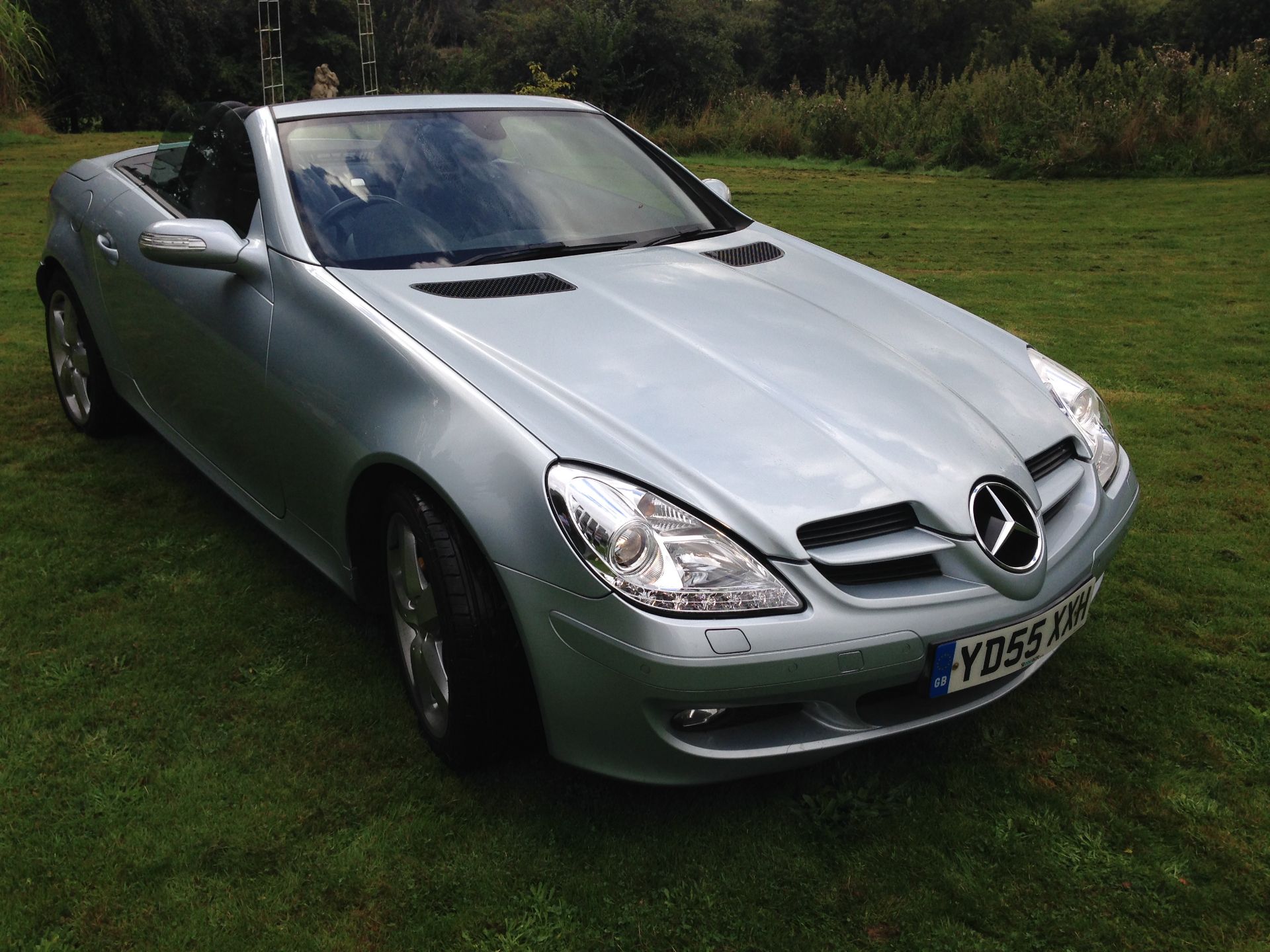 2005 55 reg NEWER SHAPE MERCEDES CLK 350 CONVERTIBLE SPORTS CAR - Image 2 of 36