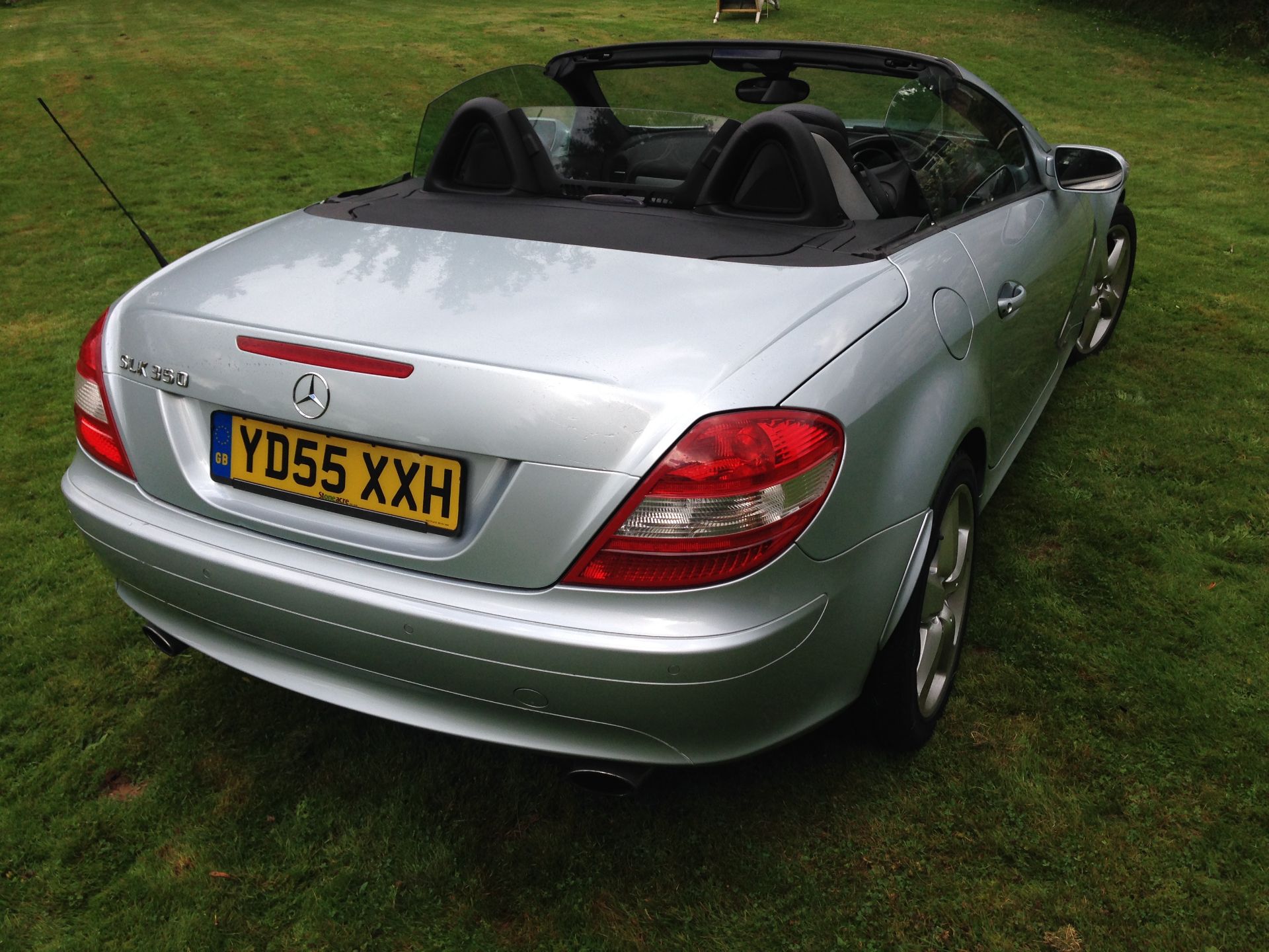 2005 55 reg NEWER SHAPE MERCEDES CLK 350 CONVERTIBLE SPORTS CAR - Image 13 of 36