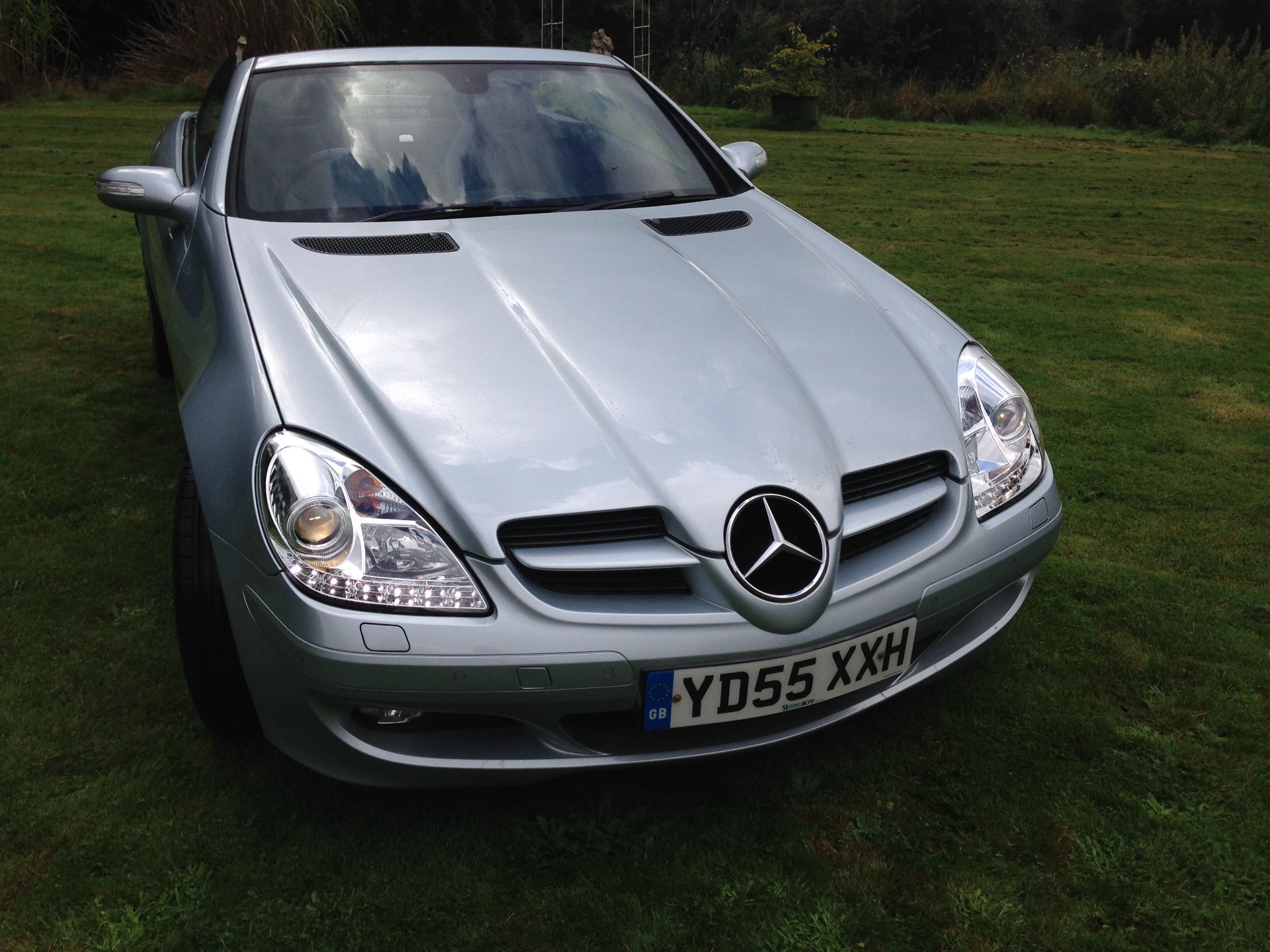 2005 55 reg NEWER SHAPE MERCEDES CLK 350 CONVERTIBLE SPORTS CAR - Image 4 of 36