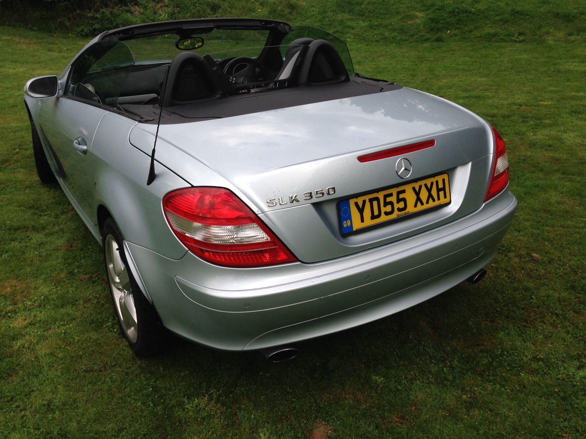 2005 55 reg NEWER SHAPE MERCEDES CLK 350 CONVERTIBLE SPORTS CAR - Image 12 of 36