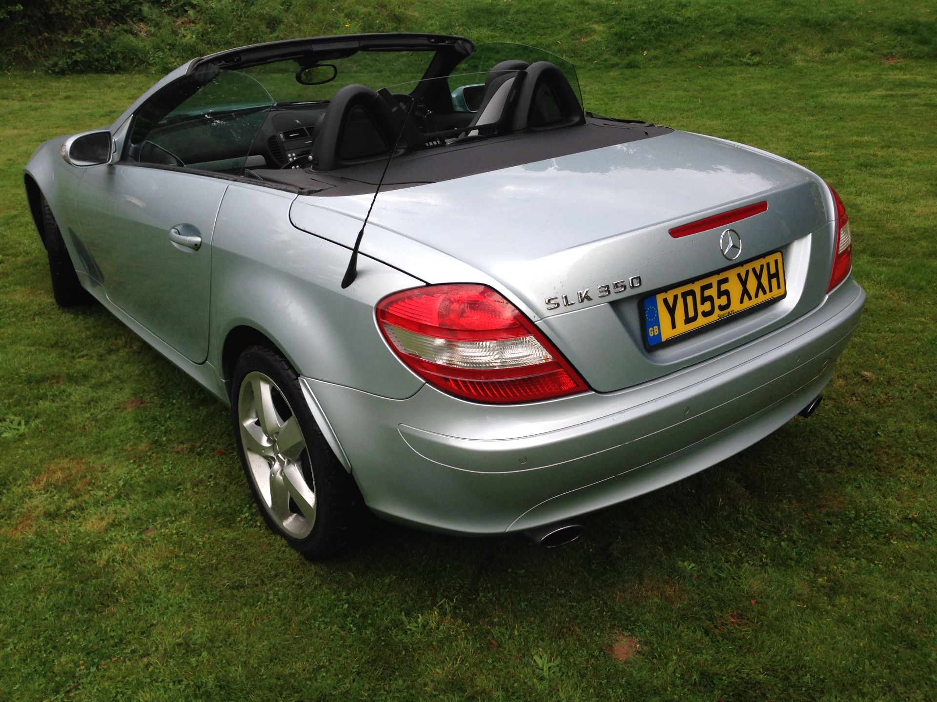 2005 55 reg NEWER SHAPE MERCEDES CLK 350 CONVERTIBLE SPORTS CAR - Image 11 of 36