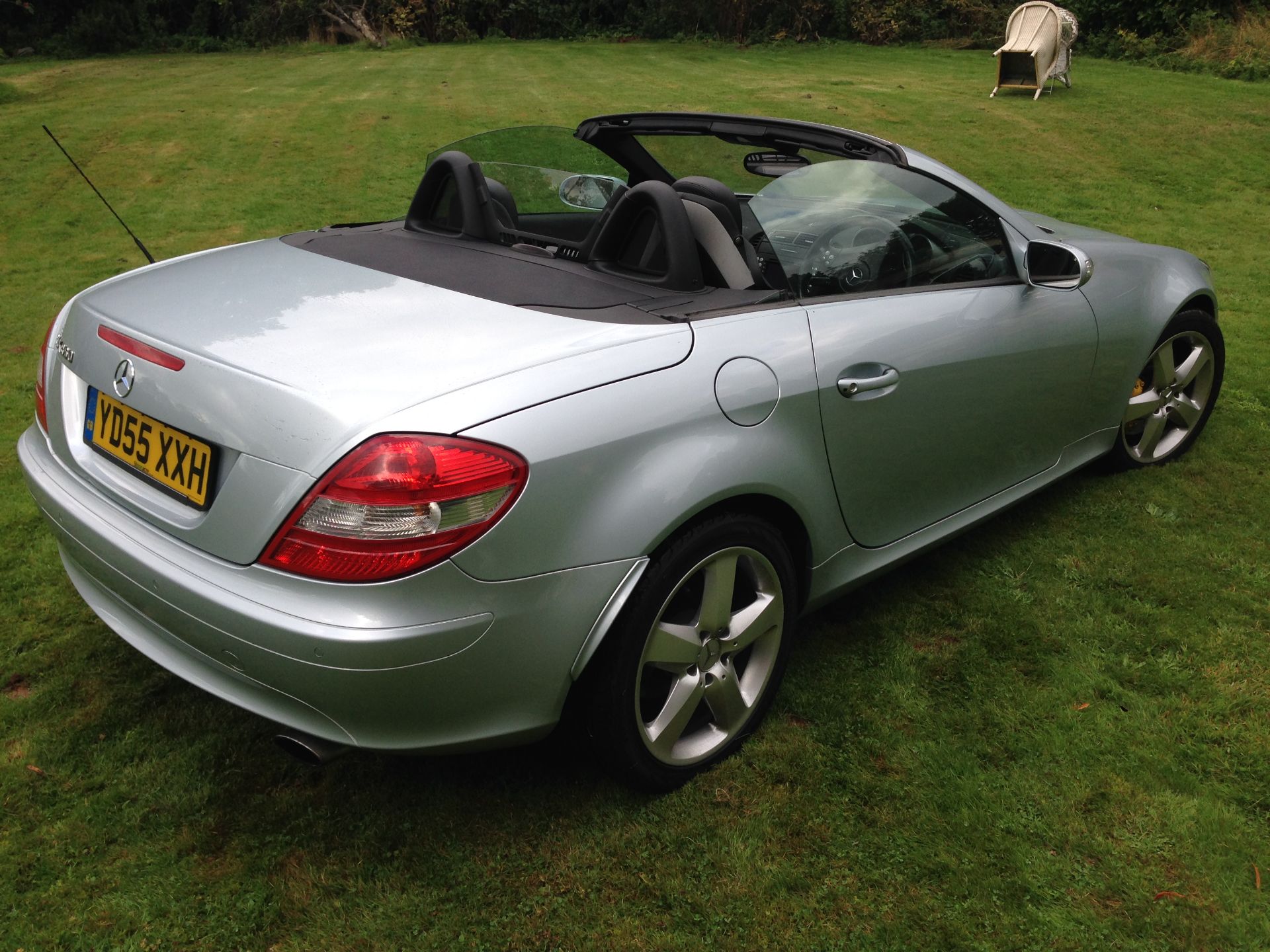 2005 55 reg NEWER SHAPE MERCEDES CLK 350 CONVERTIBLE SPORTS CAR - Image 14 of 36