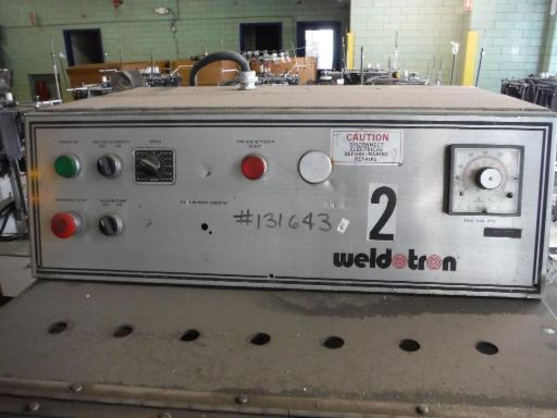 Weldotron overwrapper, Model 16020, SN VA79416 ***___   A Rigging Fee of _ $200 _ will be due the - Image 7 of 8