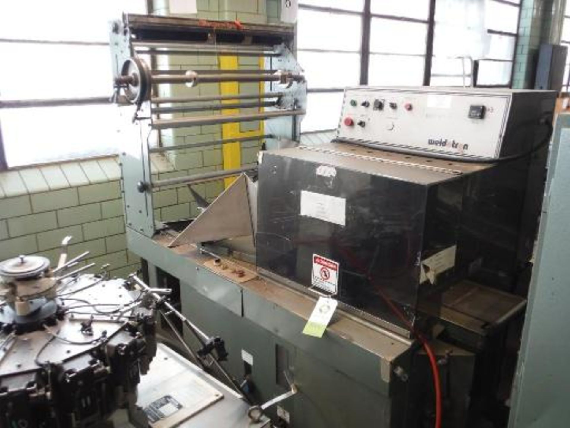 Weldotron overwrapper, Model 1602, SN VF09516D ***___   A Rigging Fee of _ $200 _ will be due the