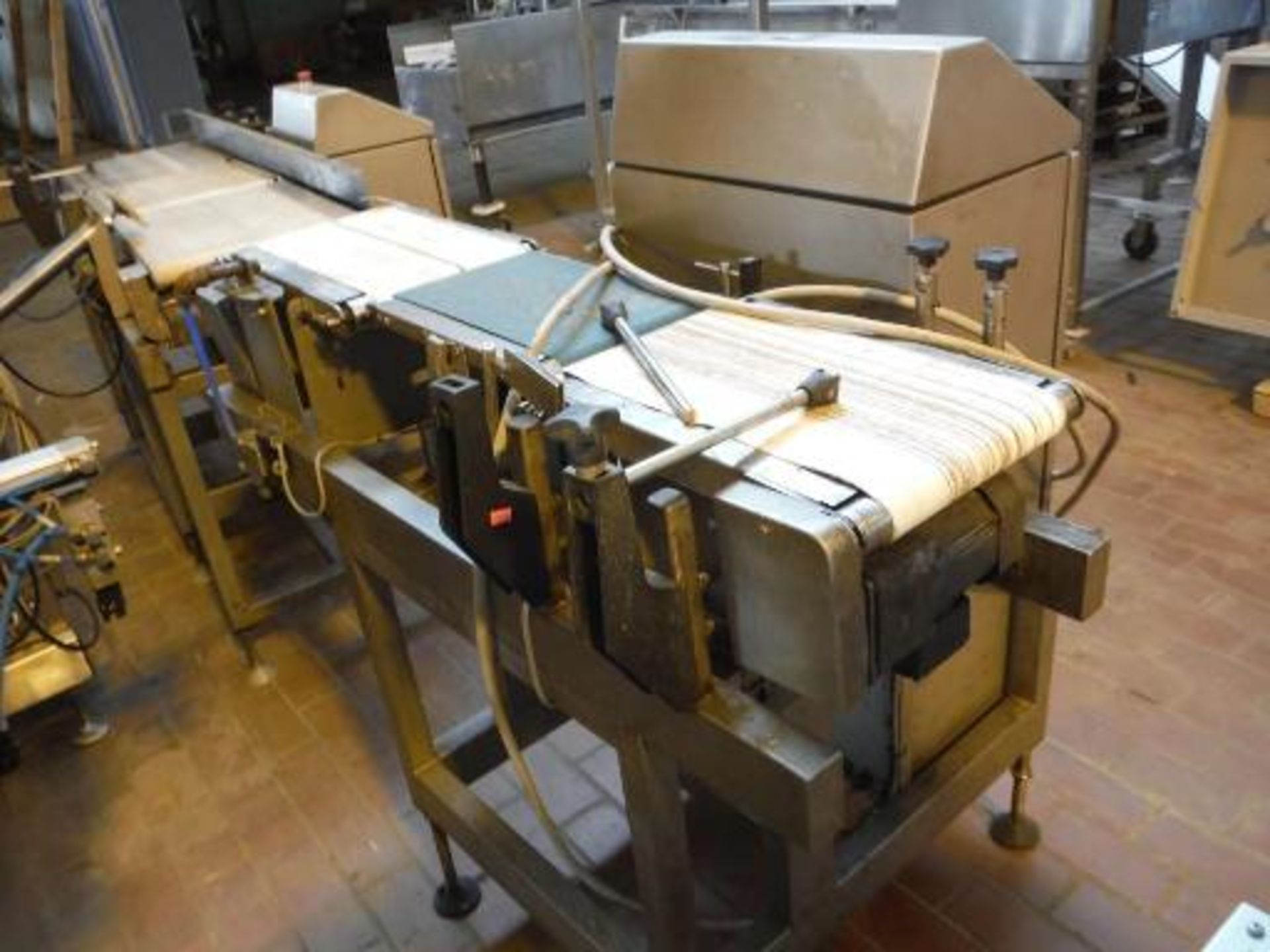 Loma Systems check weigher, 45 in. long x 9 in. wide x 39 in. tall, SS frame ***___   A Rigging - Image 3 of 3