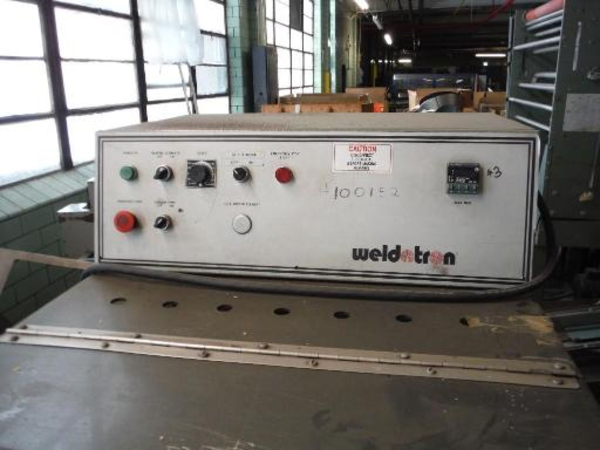 Weldotron overwrapper, Model 1602, SN VF09516D ***___   A Rigging Fee of _ $200 _ will be due the - Image 3 of 10