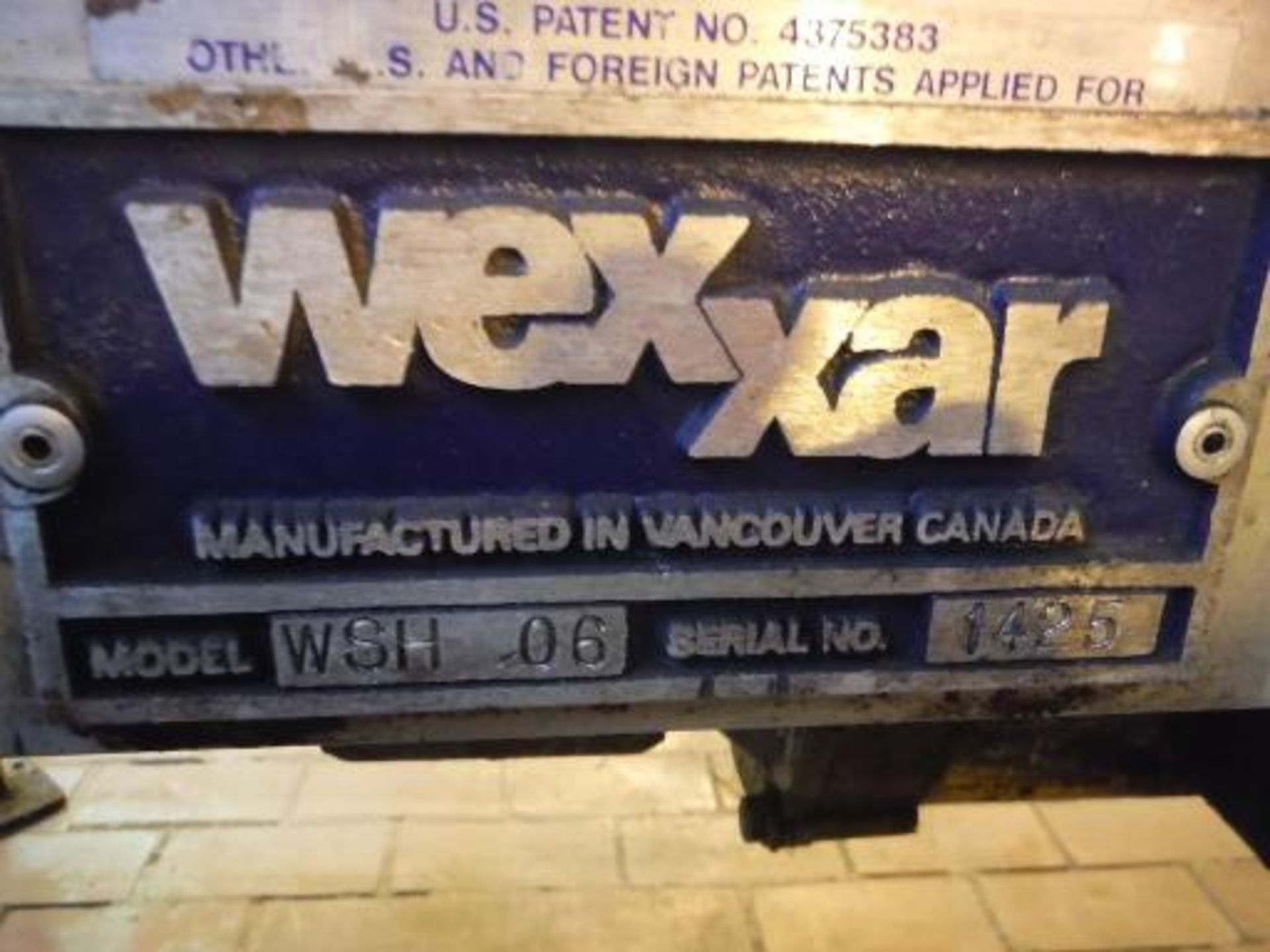 Wexxar case sealer, Model WSH 06, SN 1425, with Nordon Glue Machine ***___   A Rigging Fee of _ $ - Image 2 of 8