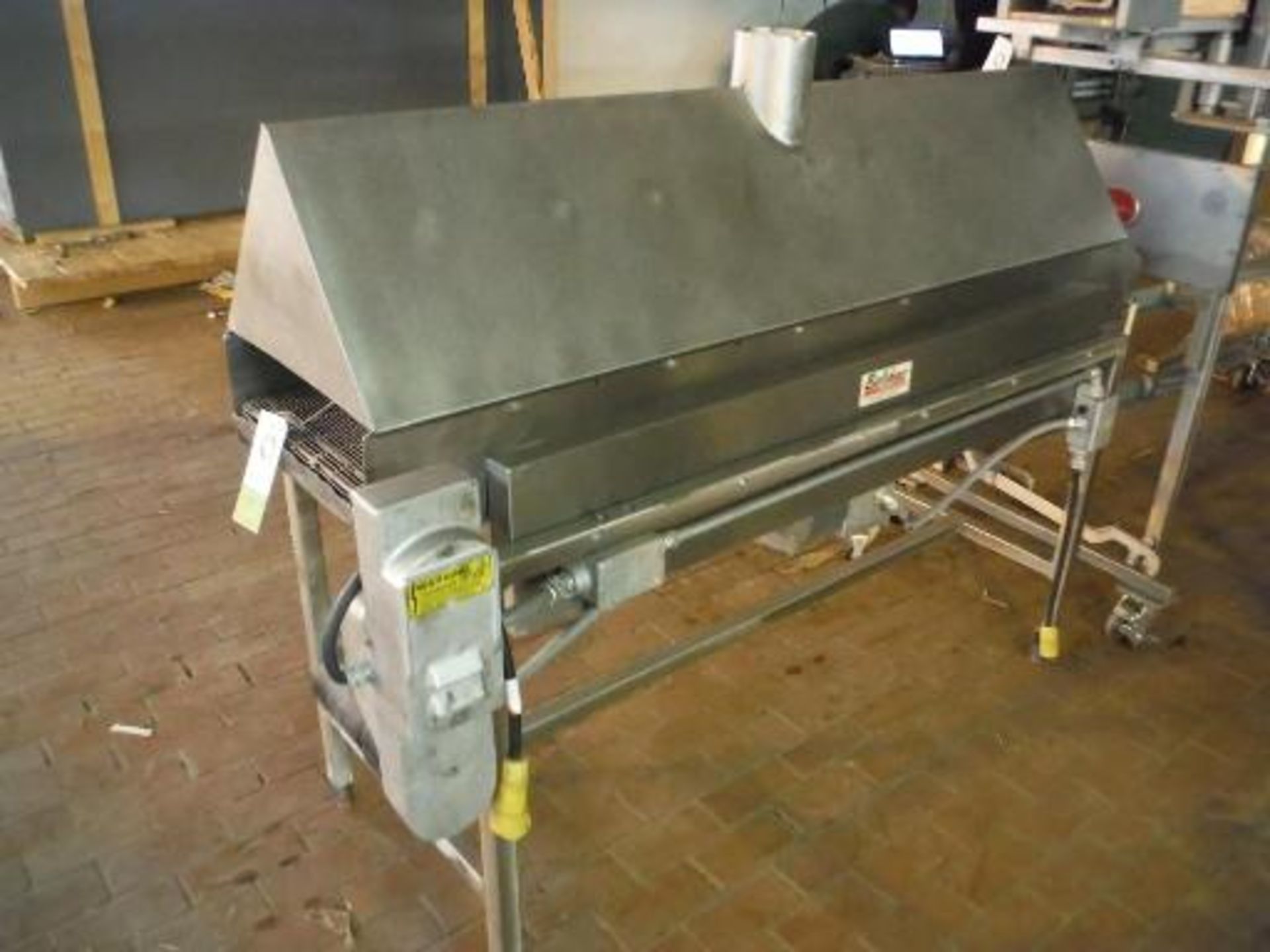 Belshaw wire belt conveyor, Model CA 200, SN 413, 70 in. long x 16 in. wide x 34 in tall, SS - Image 2 of 5