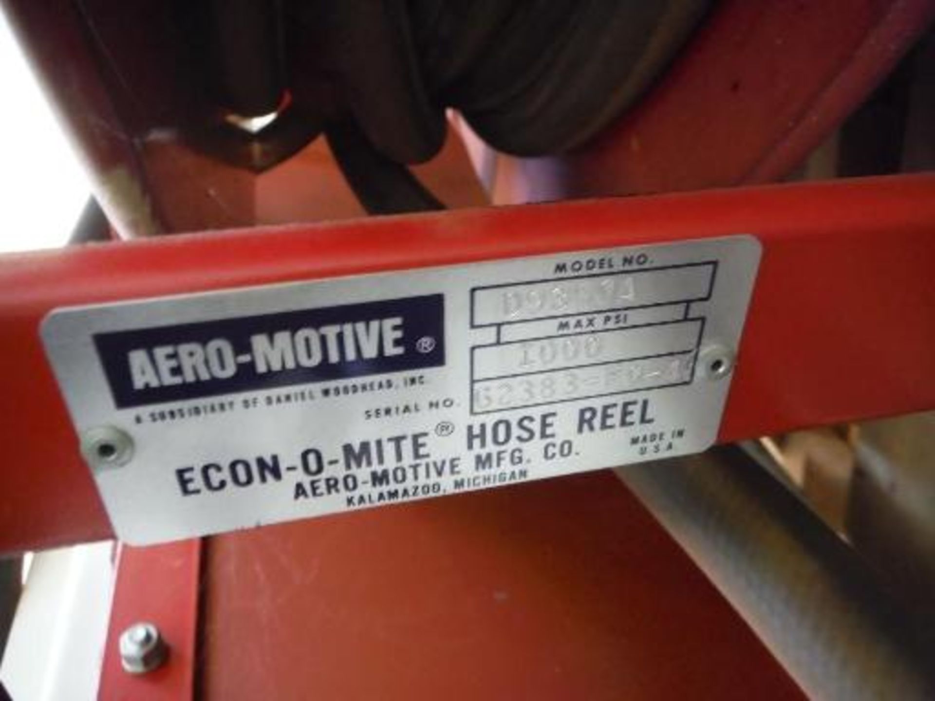 Aero-Motive 30 in. hose reel, 1 1/4 in. hose, 1000 psi max ***___   A Rigging Fee of _ $25 _ will be - Image 2 of 2