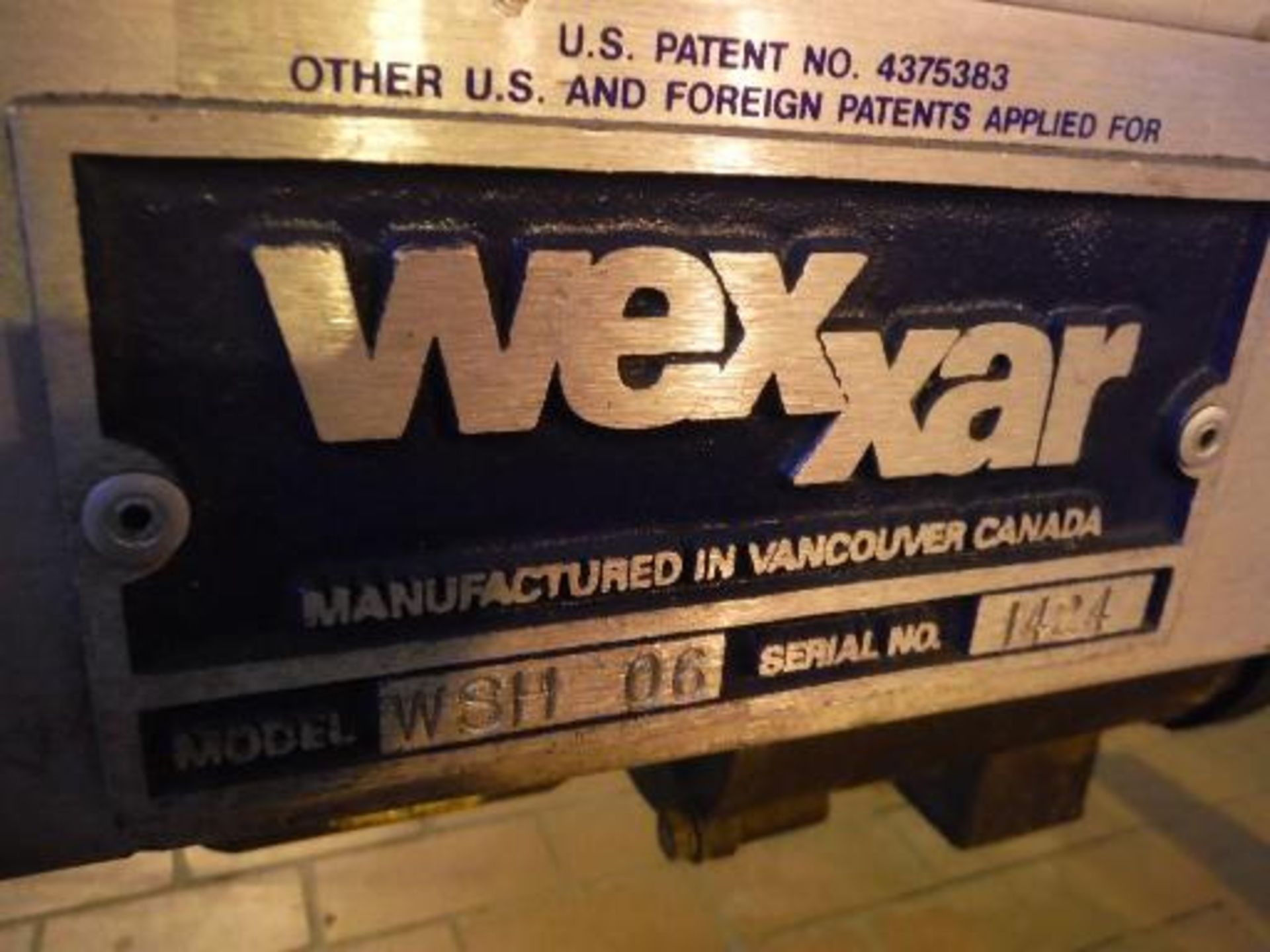 Wexxar case sealer, Model WSH 06, SN 1424 ***___   A Rigging Fee of _ $60 _ will be due the rigger - Image 2 of 7