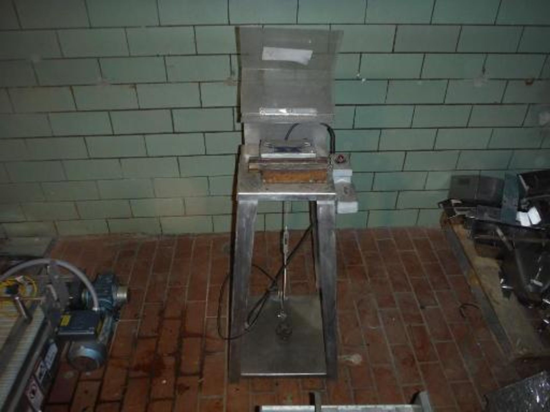 Thermo-Jaw Heat Sealer, Model TJ, SN 3694, foot operated ***___   A Rigging Fee of _ $40 _ will be