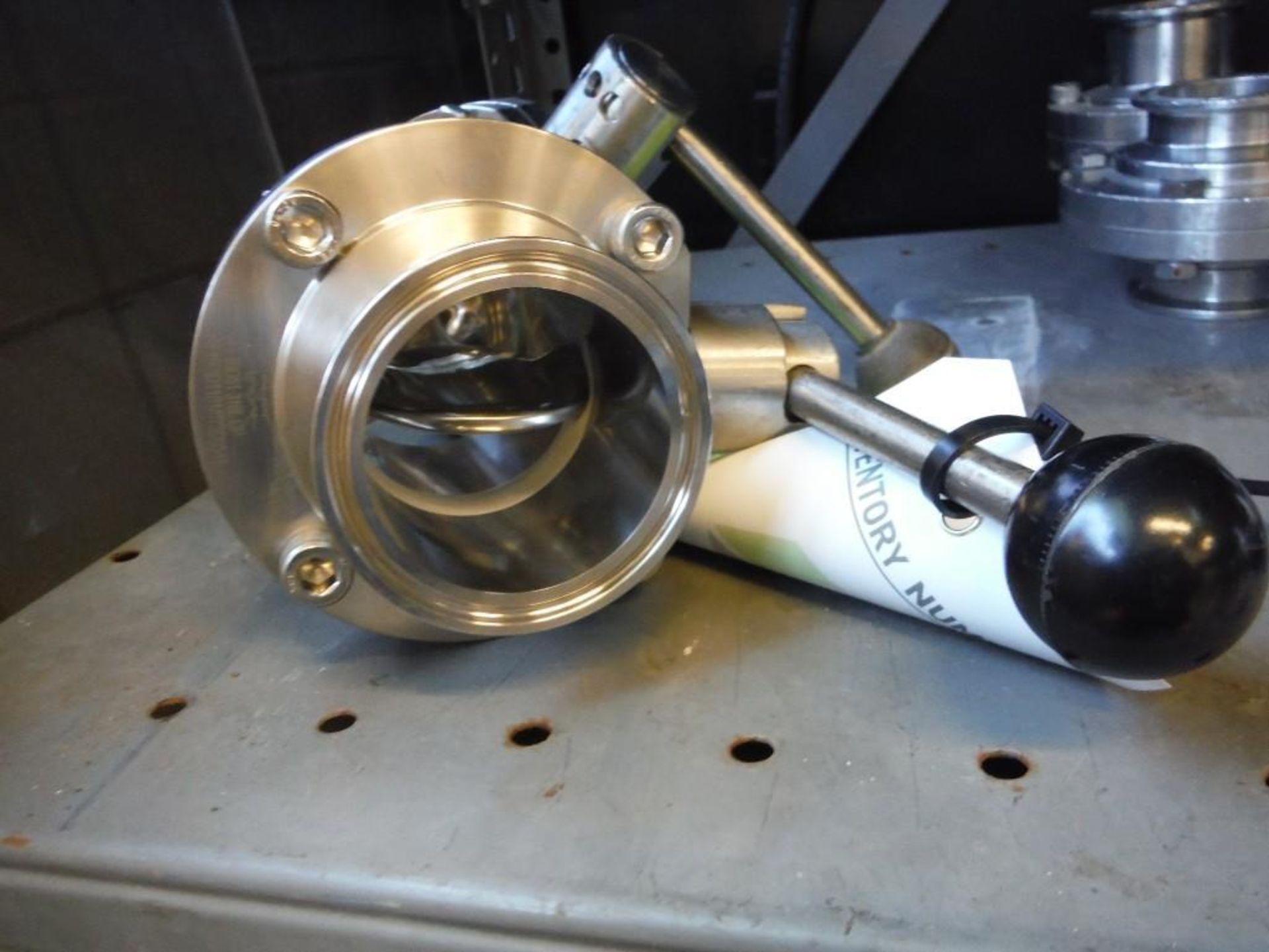 (2) New SS 2 1/2in Butterfly Valves (LOT)   (ET- ) Located in Dunkirk, New York **__ A Rigging Fee - Image 3 of 3