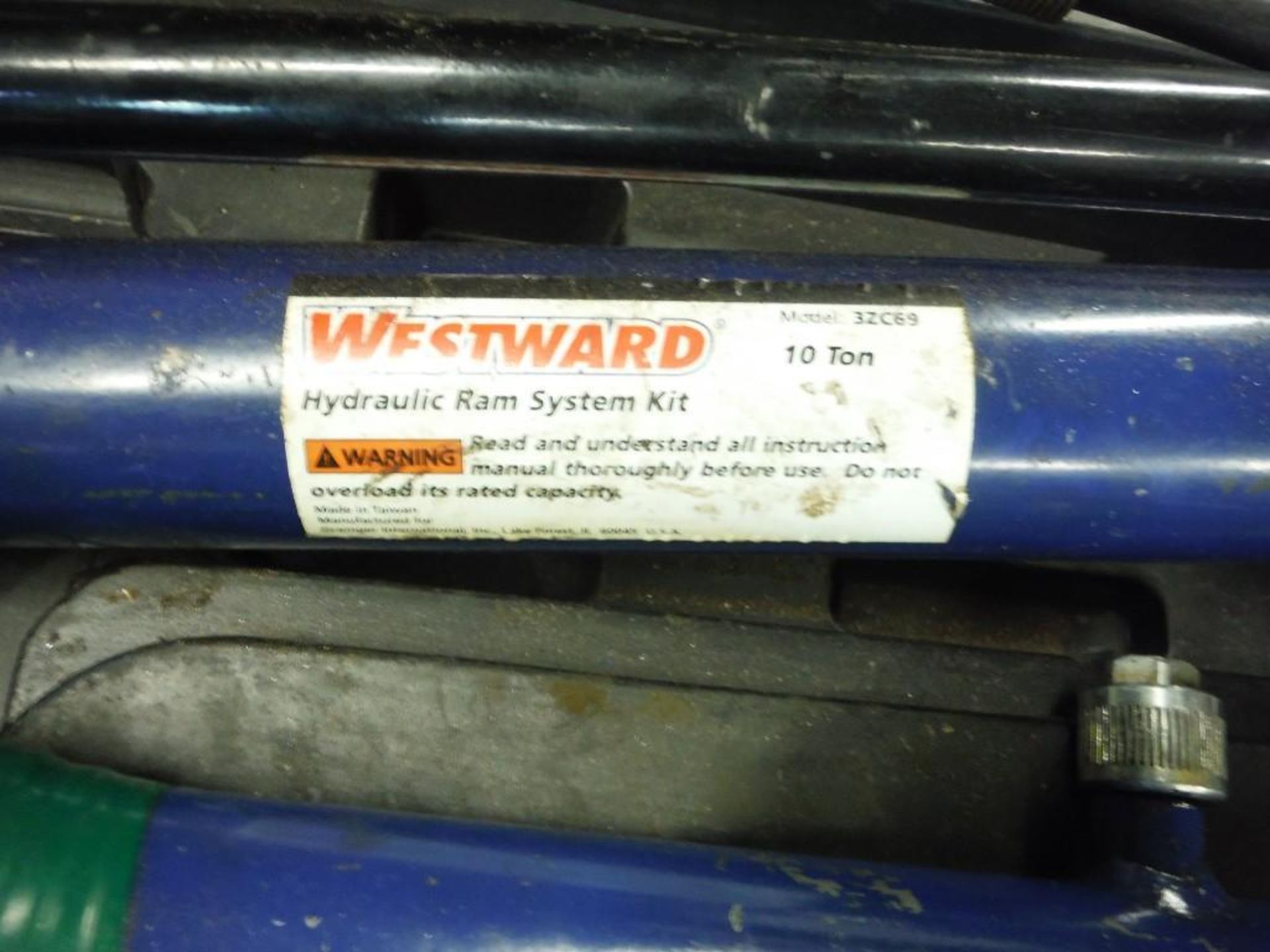 Westard 10 Ton Hydraulic Ram System, Model: 3ZC69   (ET- ) Located in Dunkirk, New York **__ A - Image 4 of 5
