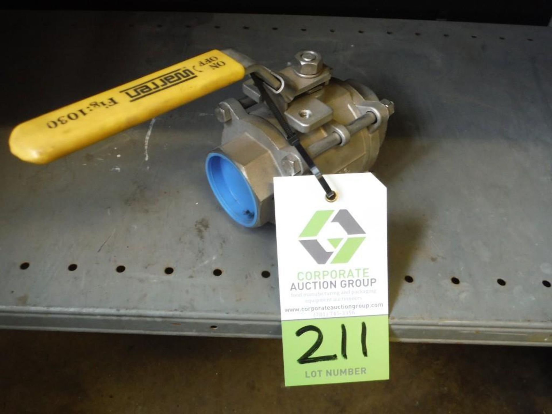 2in Ball Valve   (ET- ) Located in Dunkirk, New York **__ A Rigging Fee of $10 will be due the