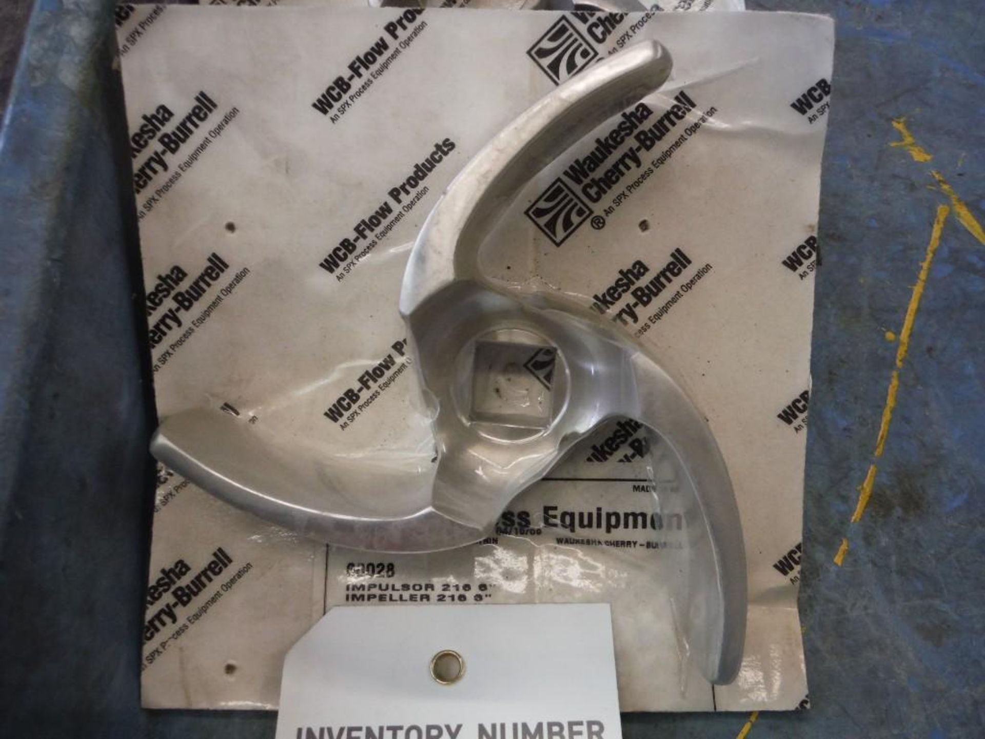 (5) New is Package Waukesha Cherry-Burrell 6in centrifical pump Impellers 216 (EACH)   (ET- ) - Image 3 of 3