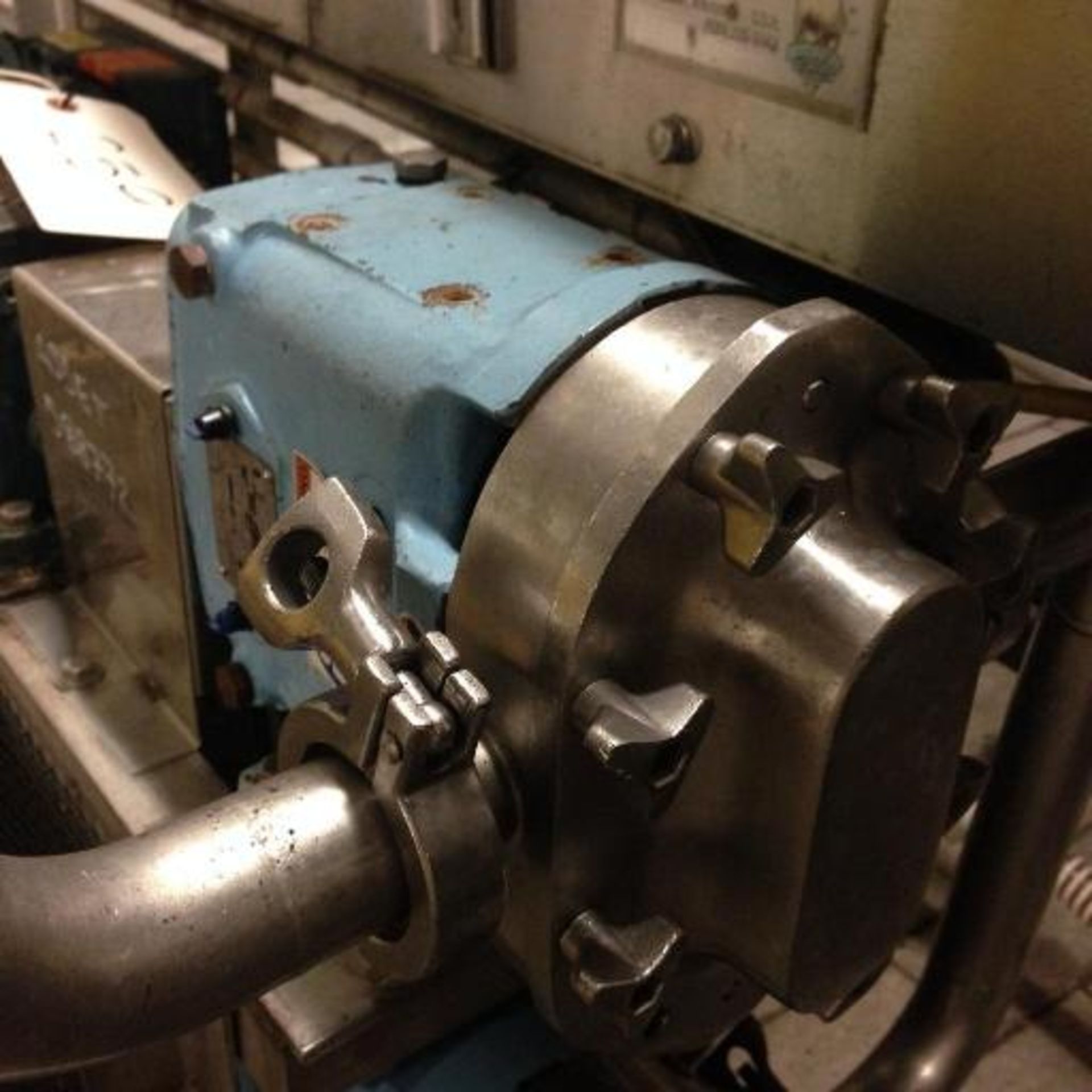 WBC PD pump and motor size 015 1.5 HP CAG 588772 (ET-21452 ) Located in Dunkirk, New York **__ A - Image 2 of 4
