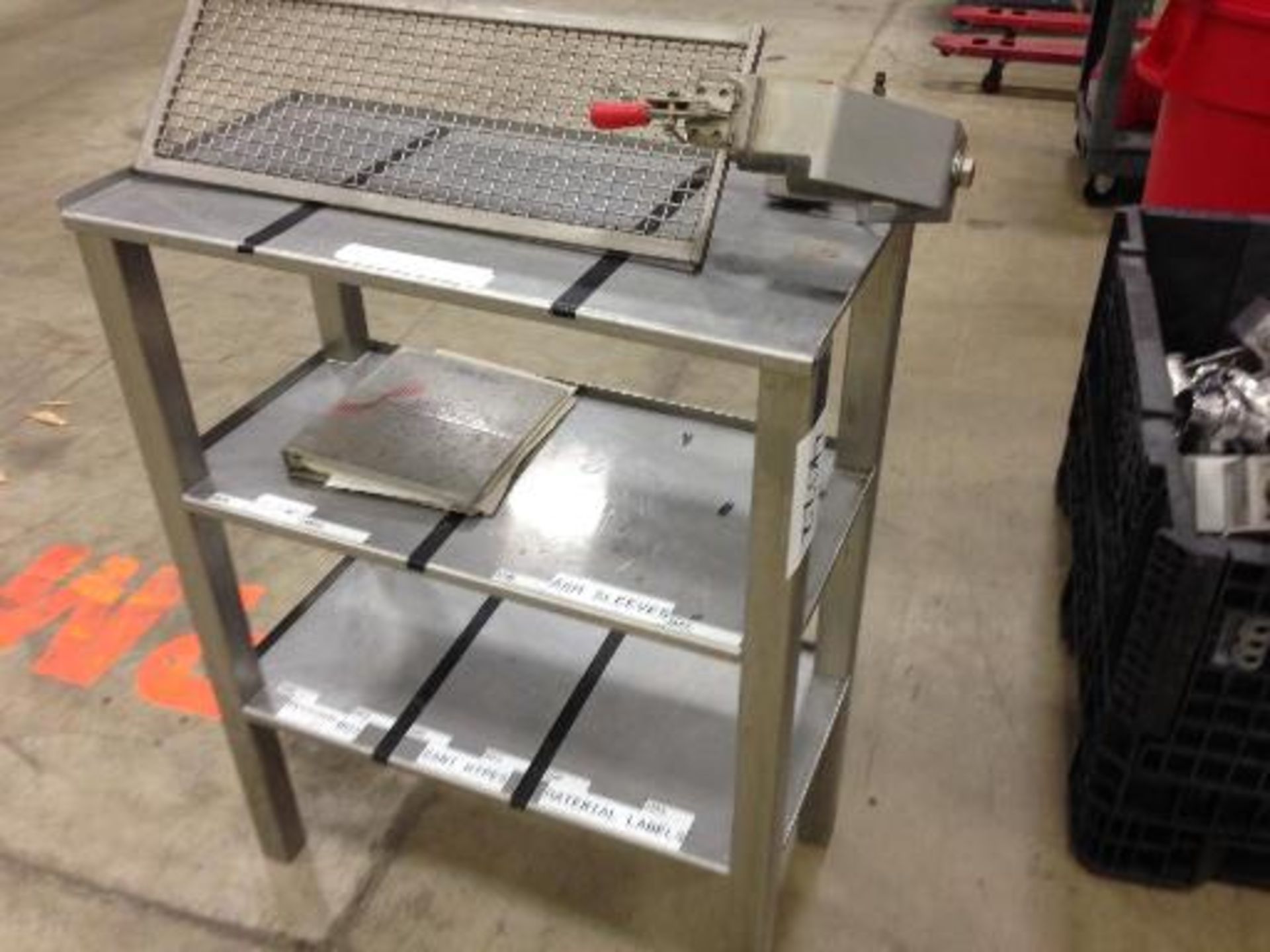 SS heavy duty shelf This item located in Grand Rapids, Michigan **__ A Rigging Fee of $25 will be - Image 4 of 5