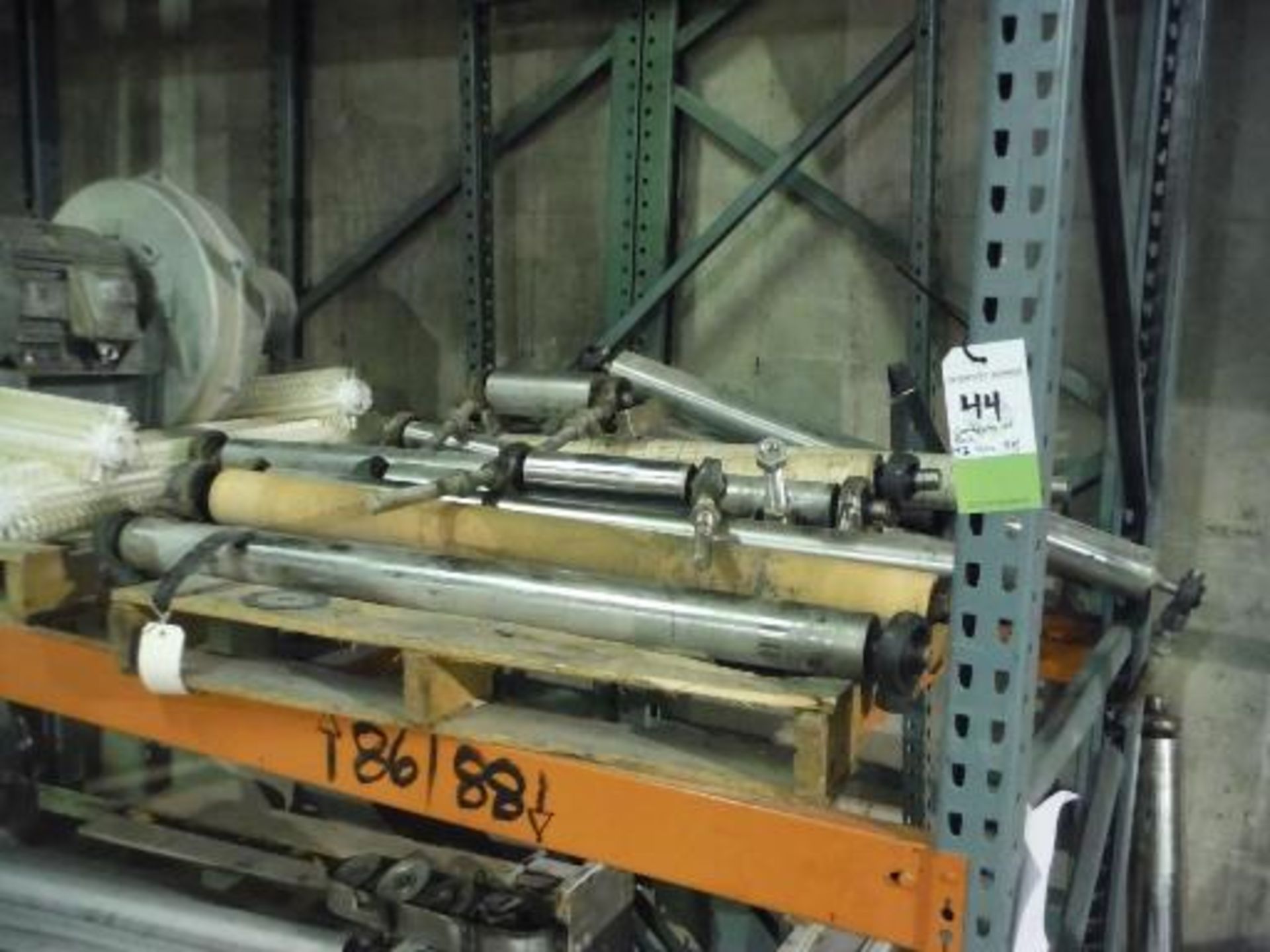 Contents of Rack Top to Bottom (pallet slot 83-88), Blower, Rollers, (2) small conveyors, and - Image 5 of 6