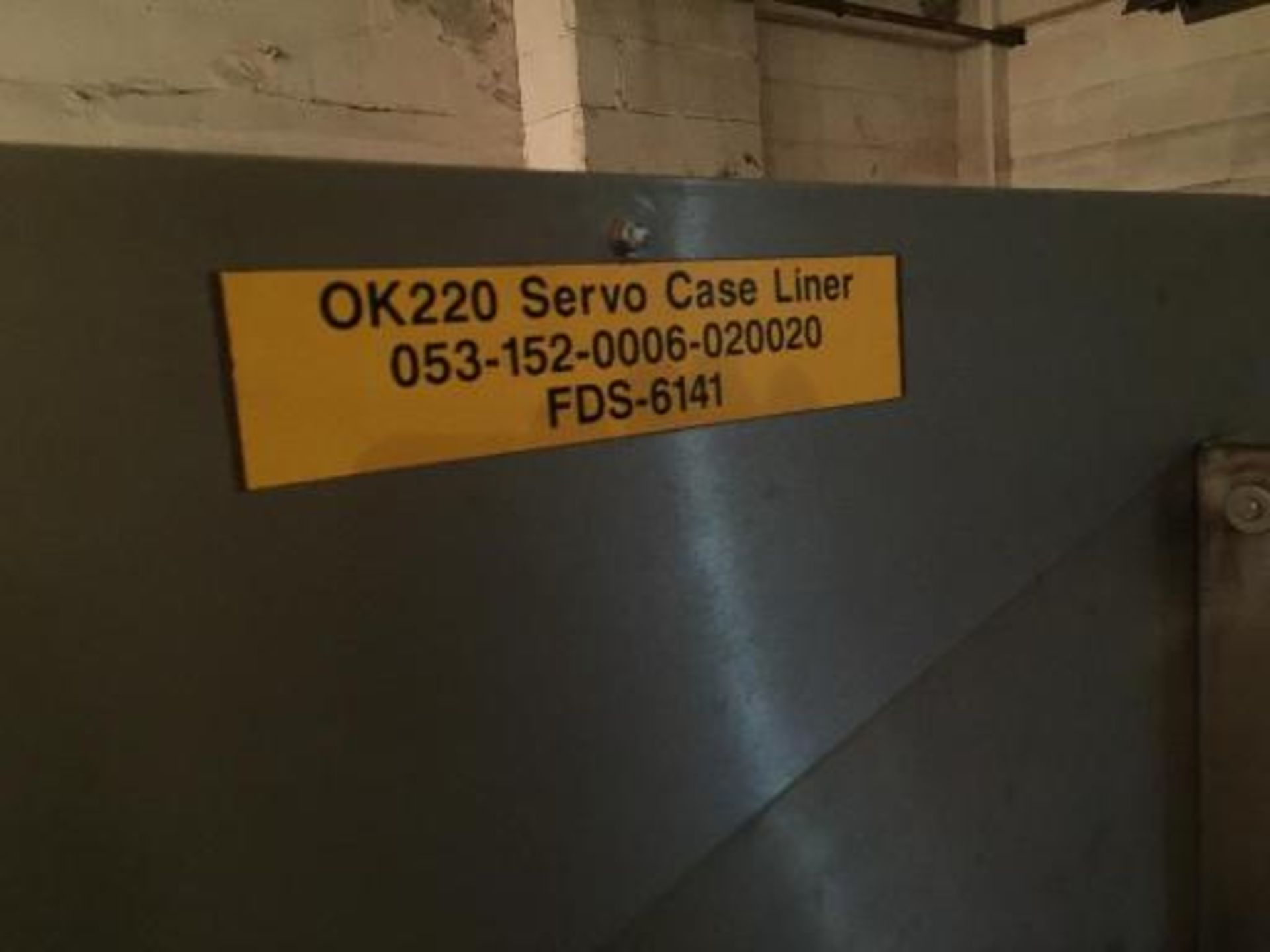 OK servo bag inserter (ET-21793 ) This item located in Troy, Ohio **__ A Rigging Fee of $300 will be - Image 2 of 15