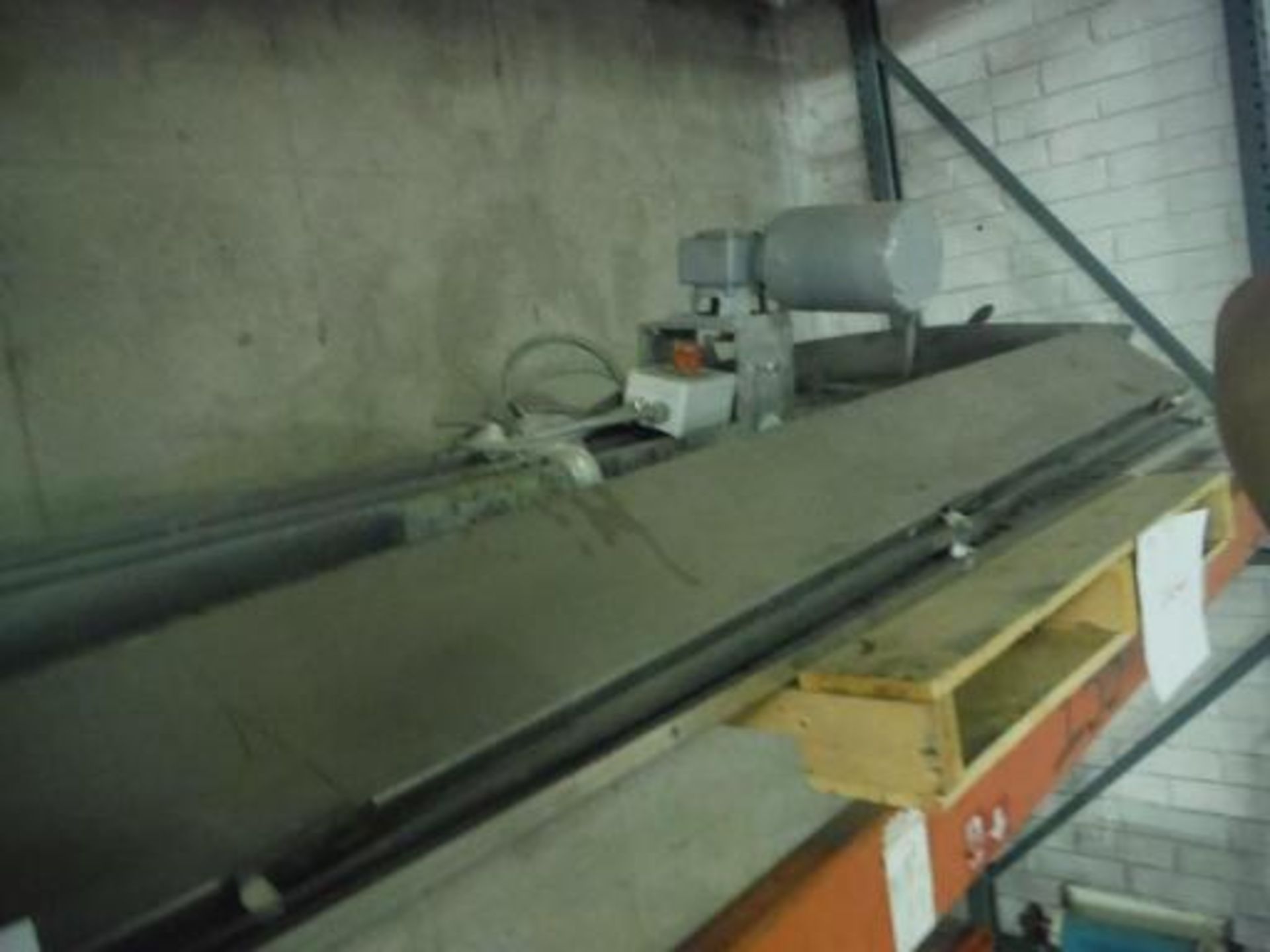 (Lot) Miscellaneous Conveyor 10ft long, Roller conveyor 4ft long, Chains, and Misc. Sheet Metal on