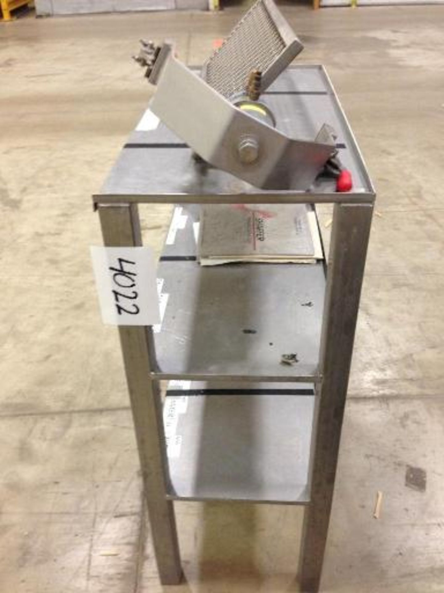 SS heavy duty shelf This item located in Grand Rapids, Michigan **__ A Rigging Fee of $25 will be - Image 5 of 5