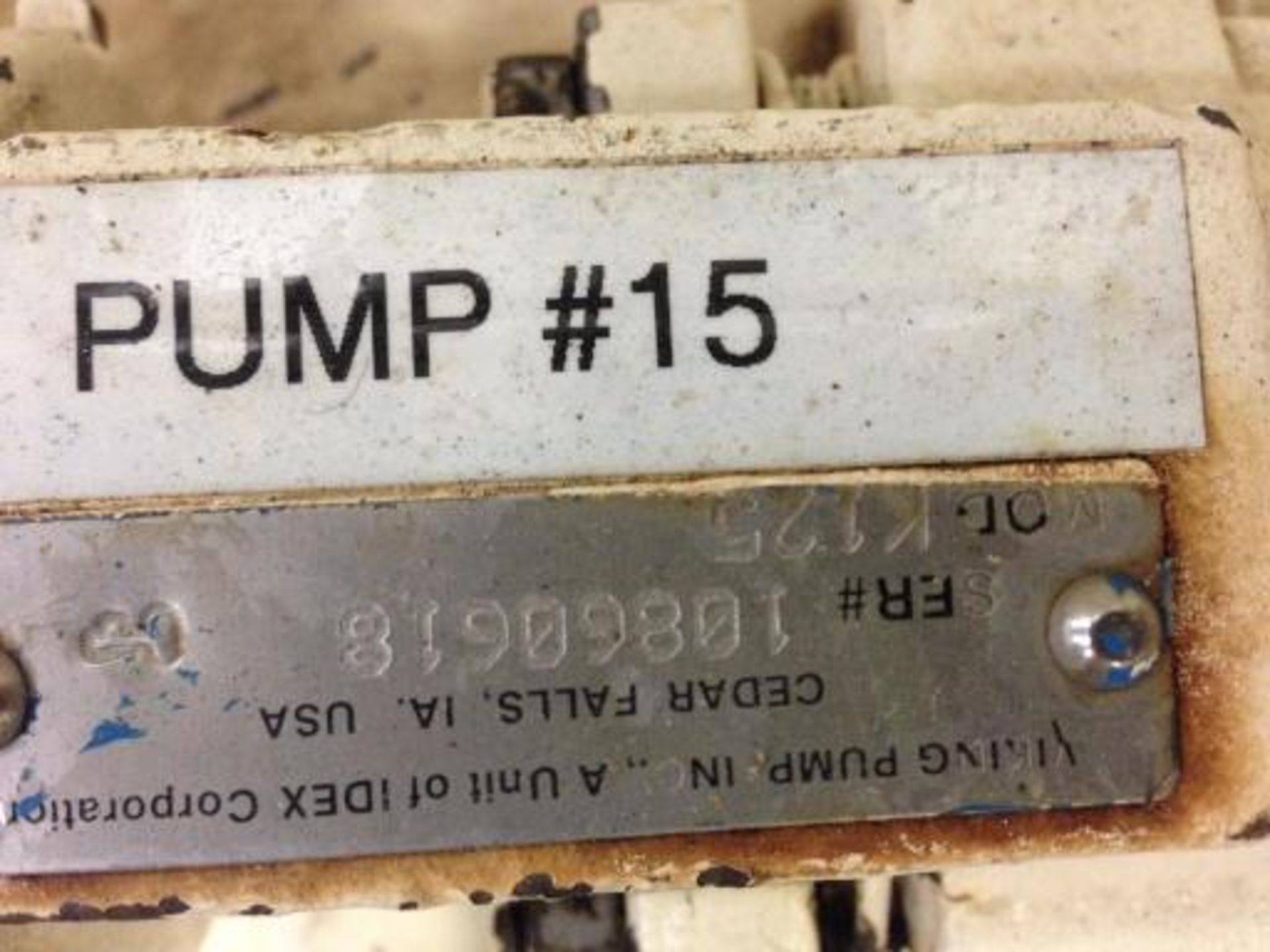 Sugar pump 5 hp This item located in Grand Rapids, Michigan **__ A Rigging Fee of $25 will be due - Image 2 of 8