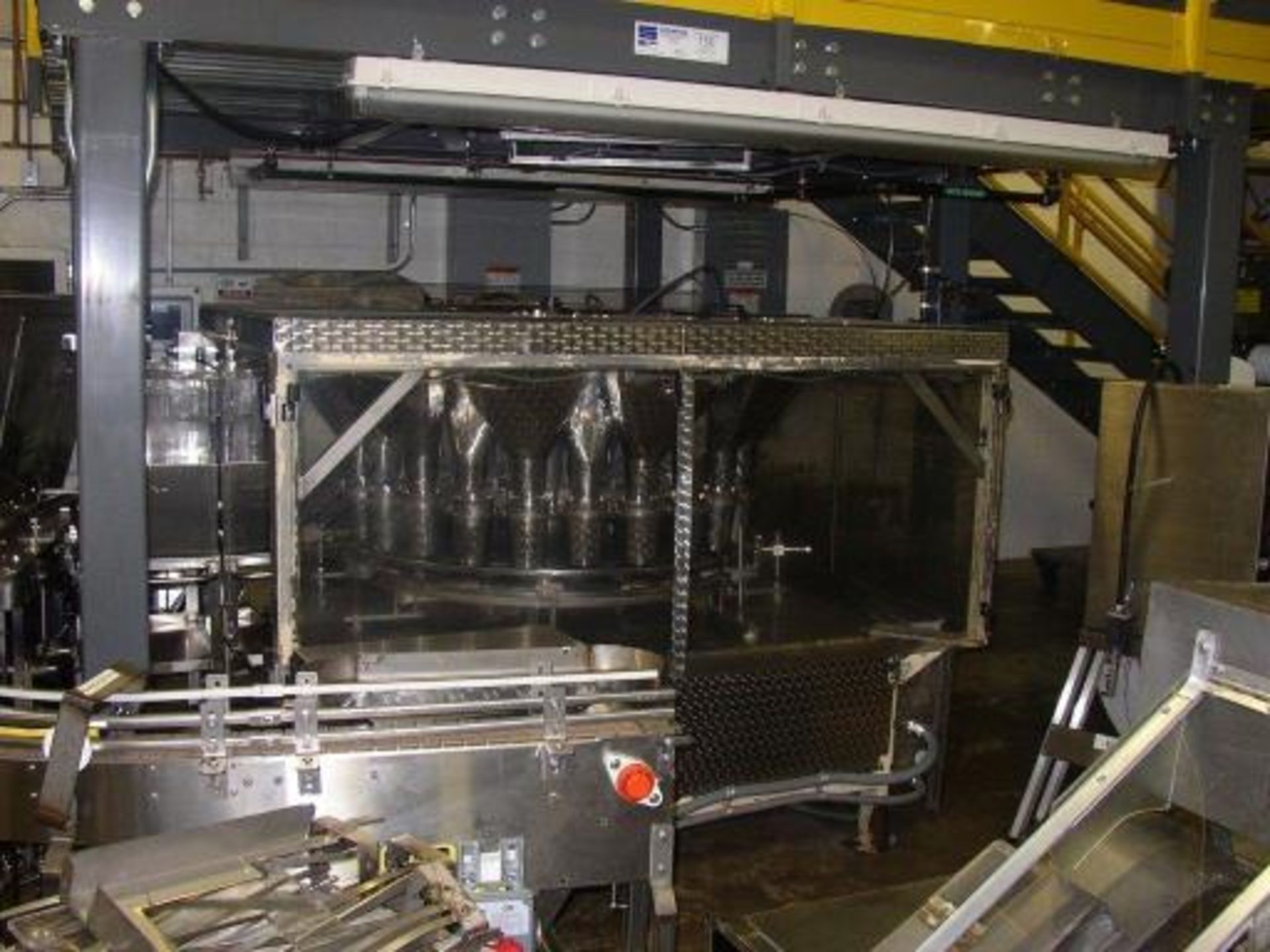 Eagle Packaging can filler Model RF24-0136, was last running 401 x 303 cans. (ET-21764 ) Located