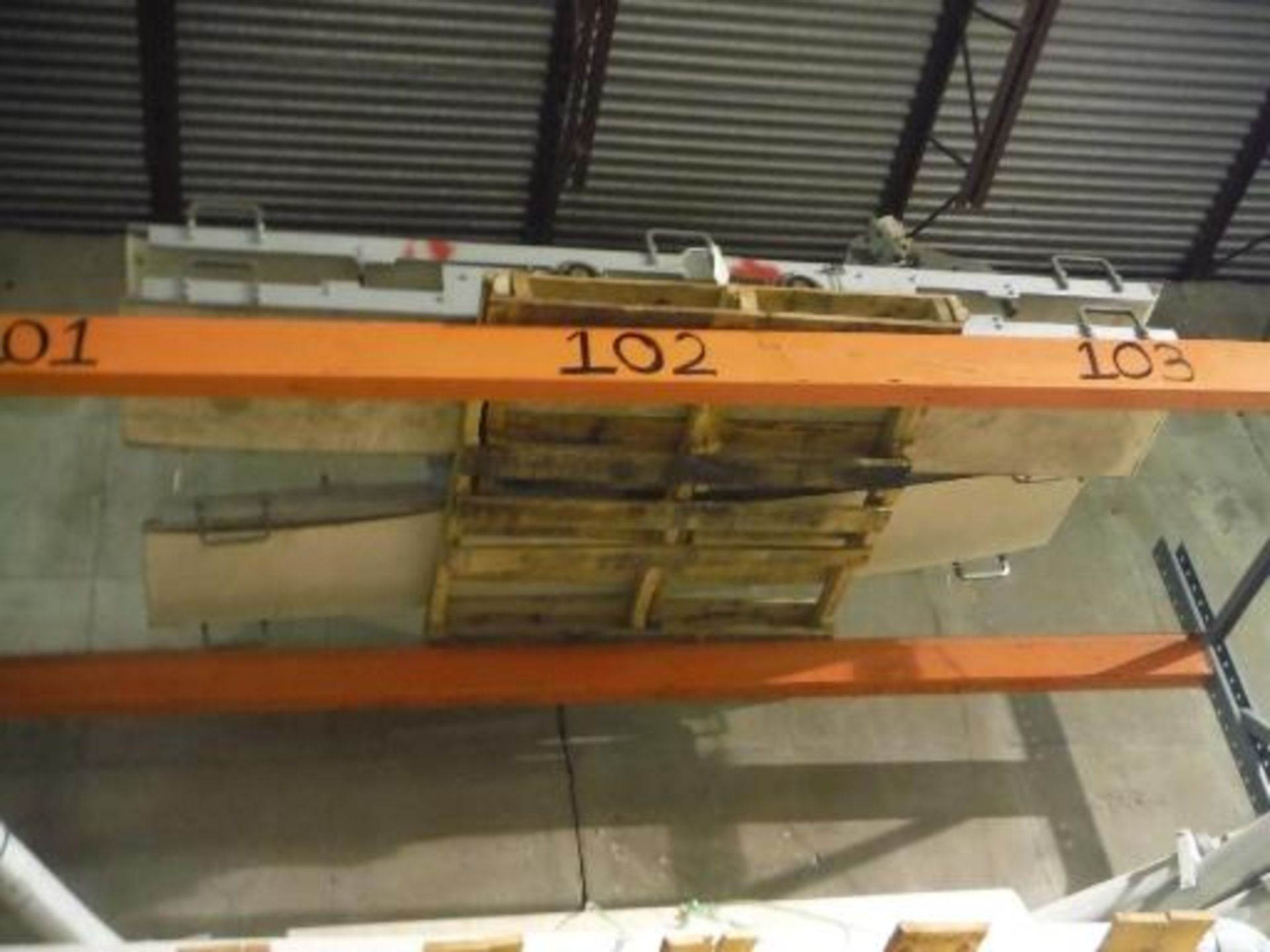 Contents of Shelf: (3) Belt Conveyors, approx. 10ft long x 24in wide (ET-25962) Located In Farmers