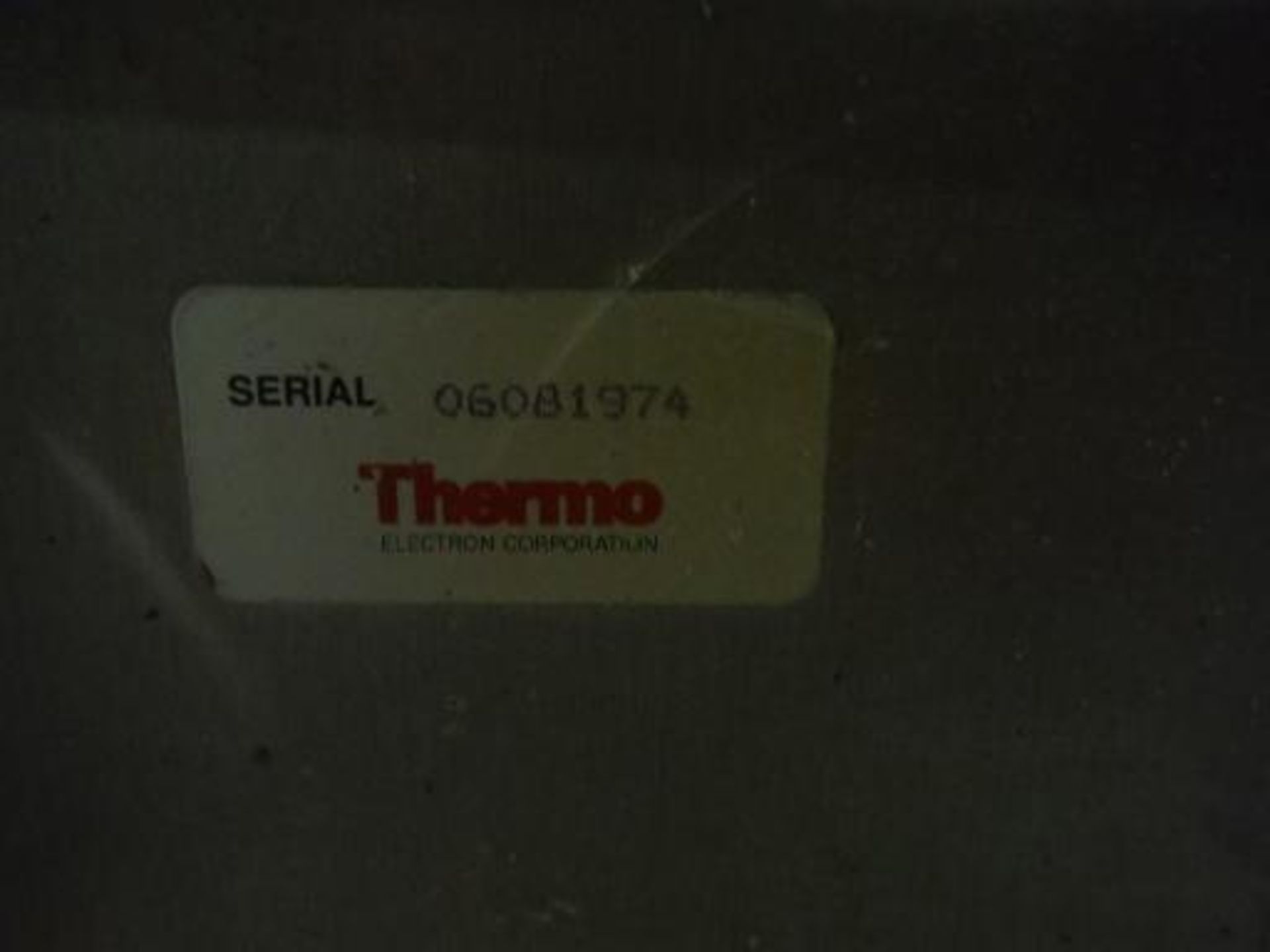 Thermo Indexer Conveyor, S/N: 06081974 (ET-25946) Located In Farmers Branch, Texas (warehouse) ** - Image 3 of 3