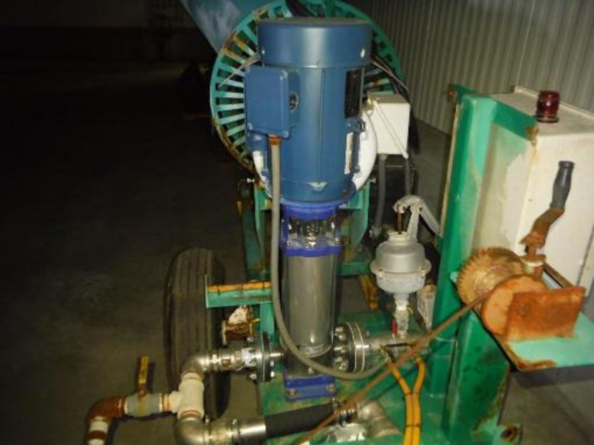 Slimline MFG LTD evaporator turbo mist, rebuilt 40 hp 480 V motor, for fan, myers pump, 15 hp, - Image 14 of 16