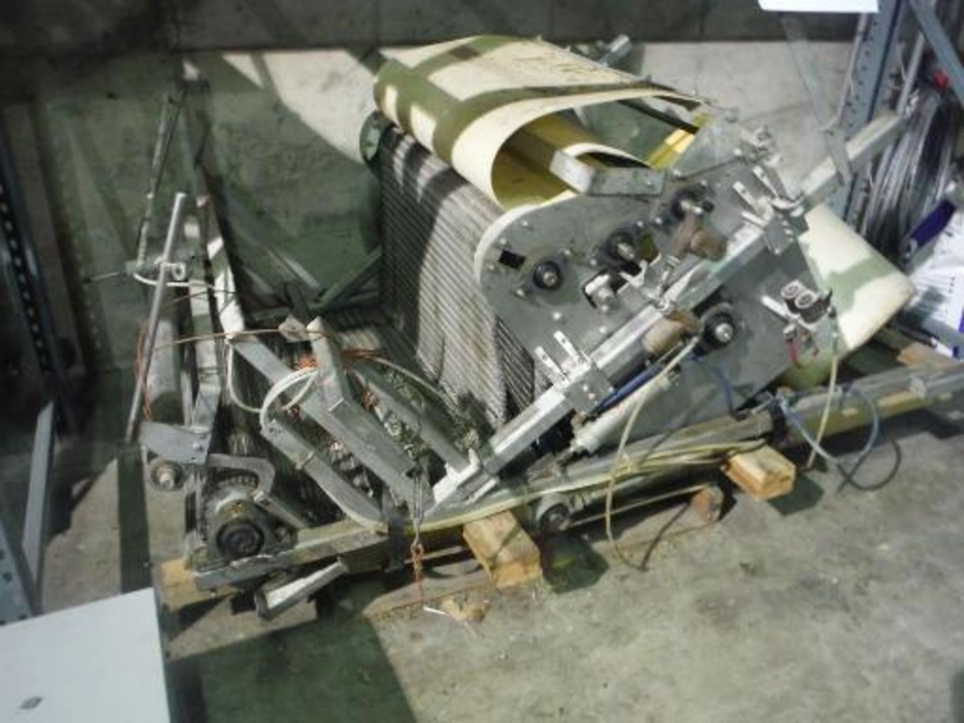 (Lot) Contents of Pallet Rack: Misc. Rollers, Misc. S.S., Misc. Conveyors, and Tank. (ET-25951) - Image 3 of 7