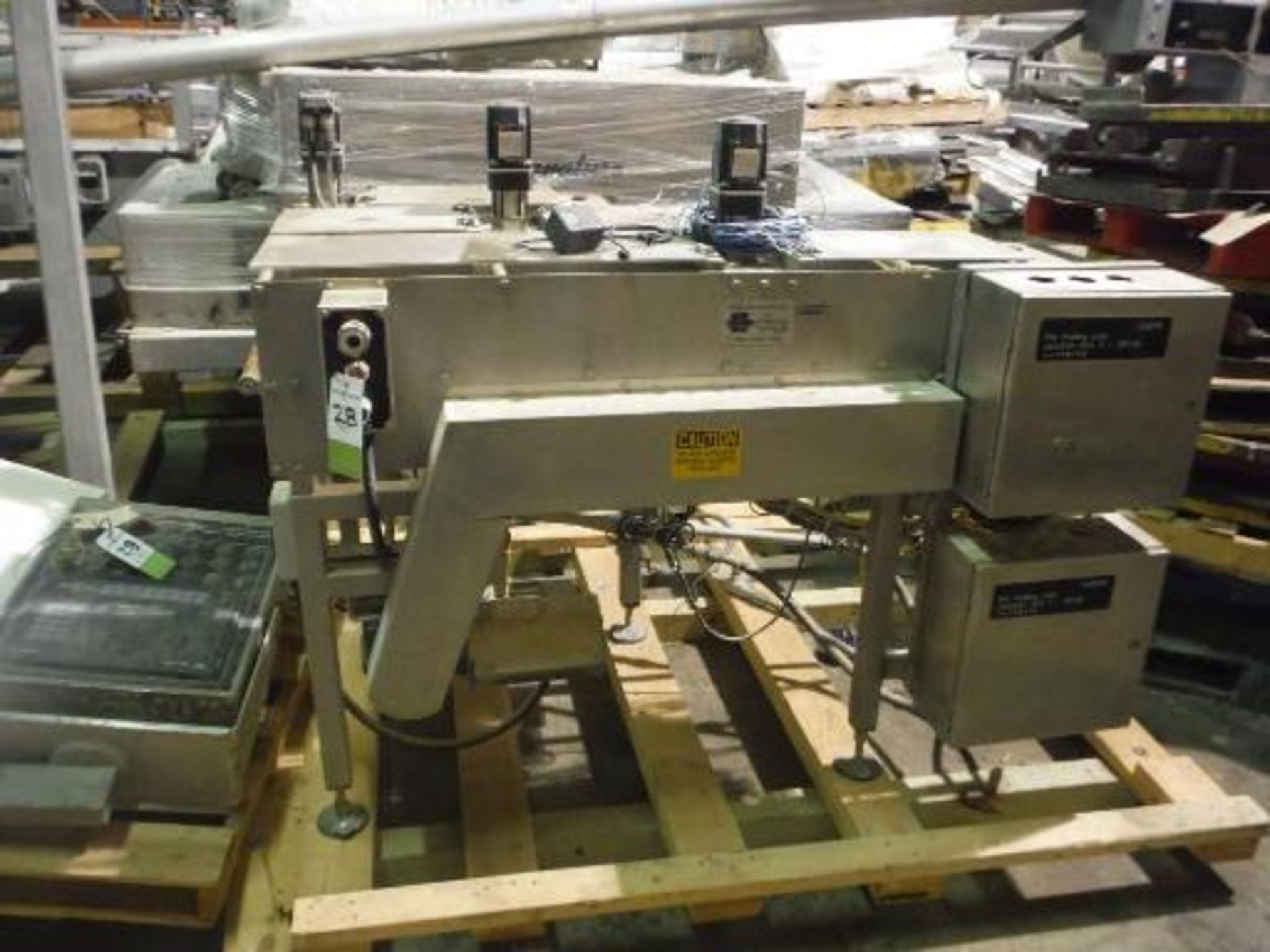 Henry Group Pie Folding Conveyor w/ Allen Bradley Control Panel, Asset #: 50900432 (ET-25948)