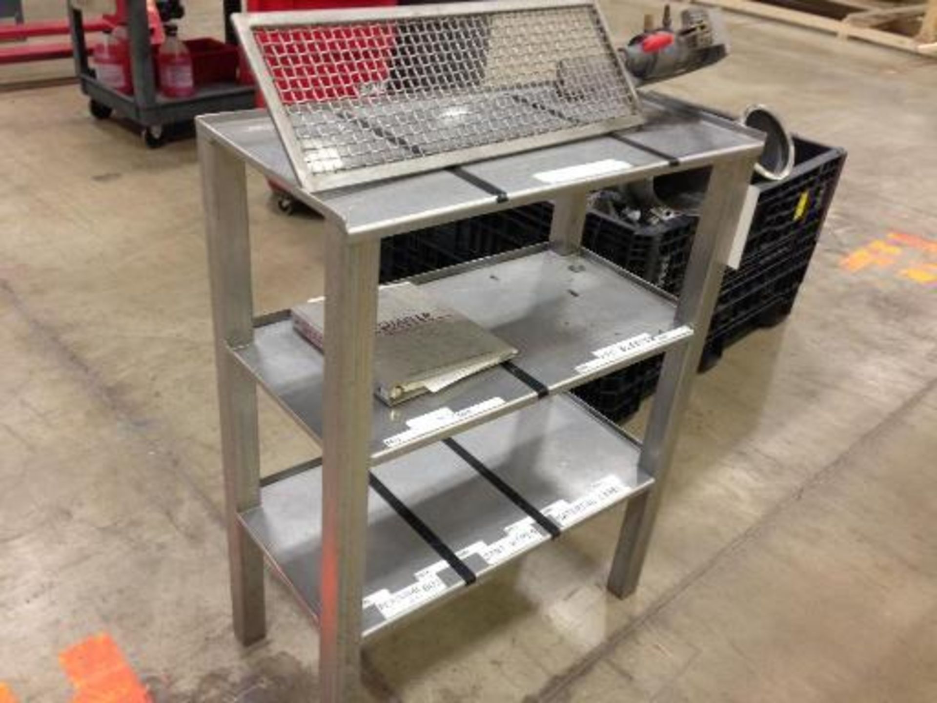 SS heavy duty shelf This item located in Grand Rapids, Michigan **__ A Rigging Fee of $25 will be - Image 2 of 5