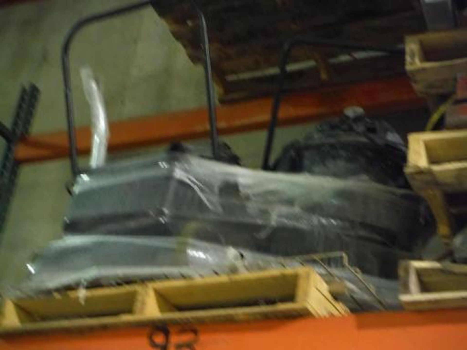 Contents of Shelf: South Worth Pallet Turner Lift and (2) Shop Vacs (ET-25960) Located In Farmers - Image 2 of 3