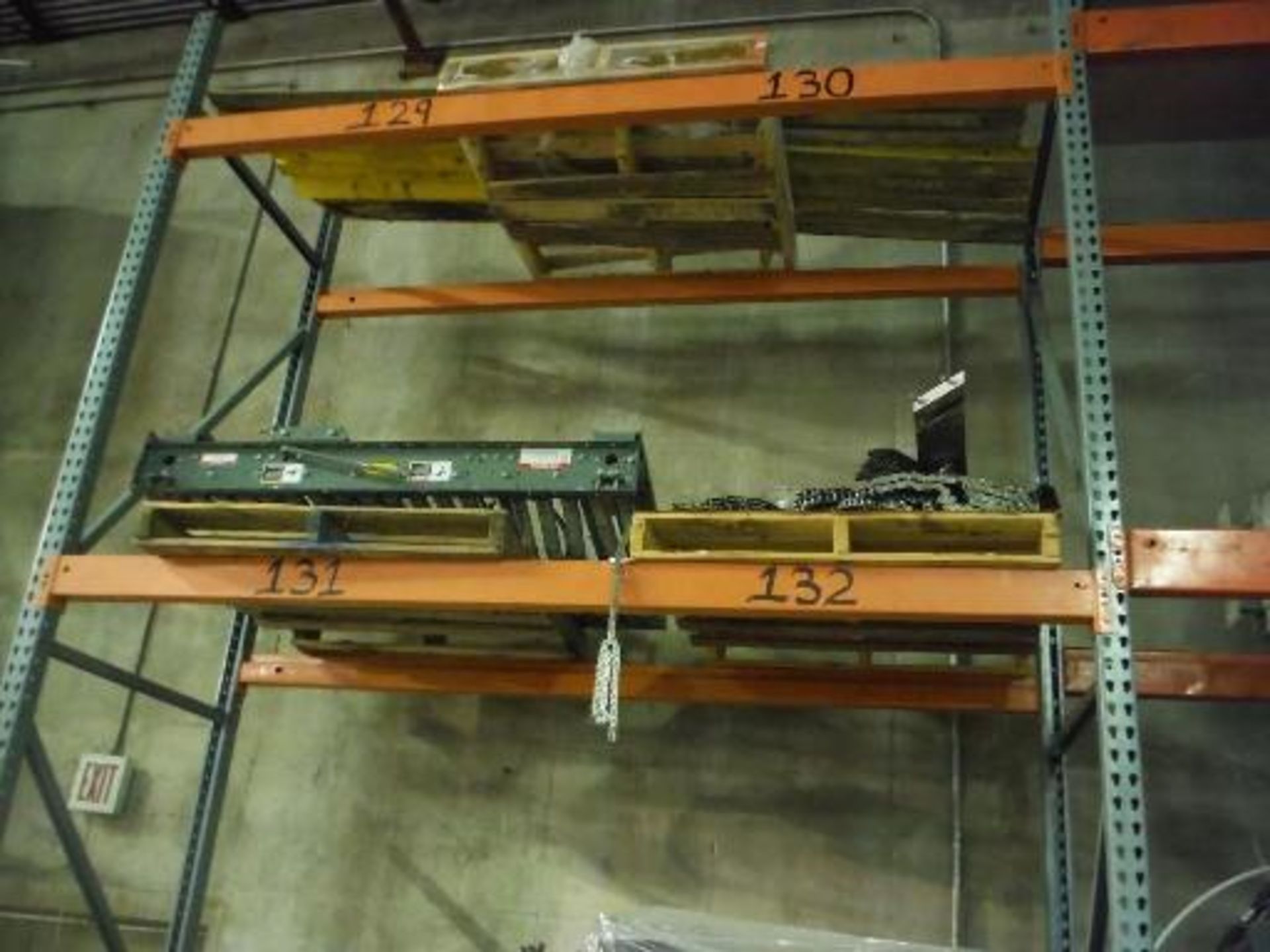 (Lot) Miscellaneous Conveyor 10ft long, Roller conveyor 4ft long, Chains, and Misc. Sheet Metal on - Image 4 of 6