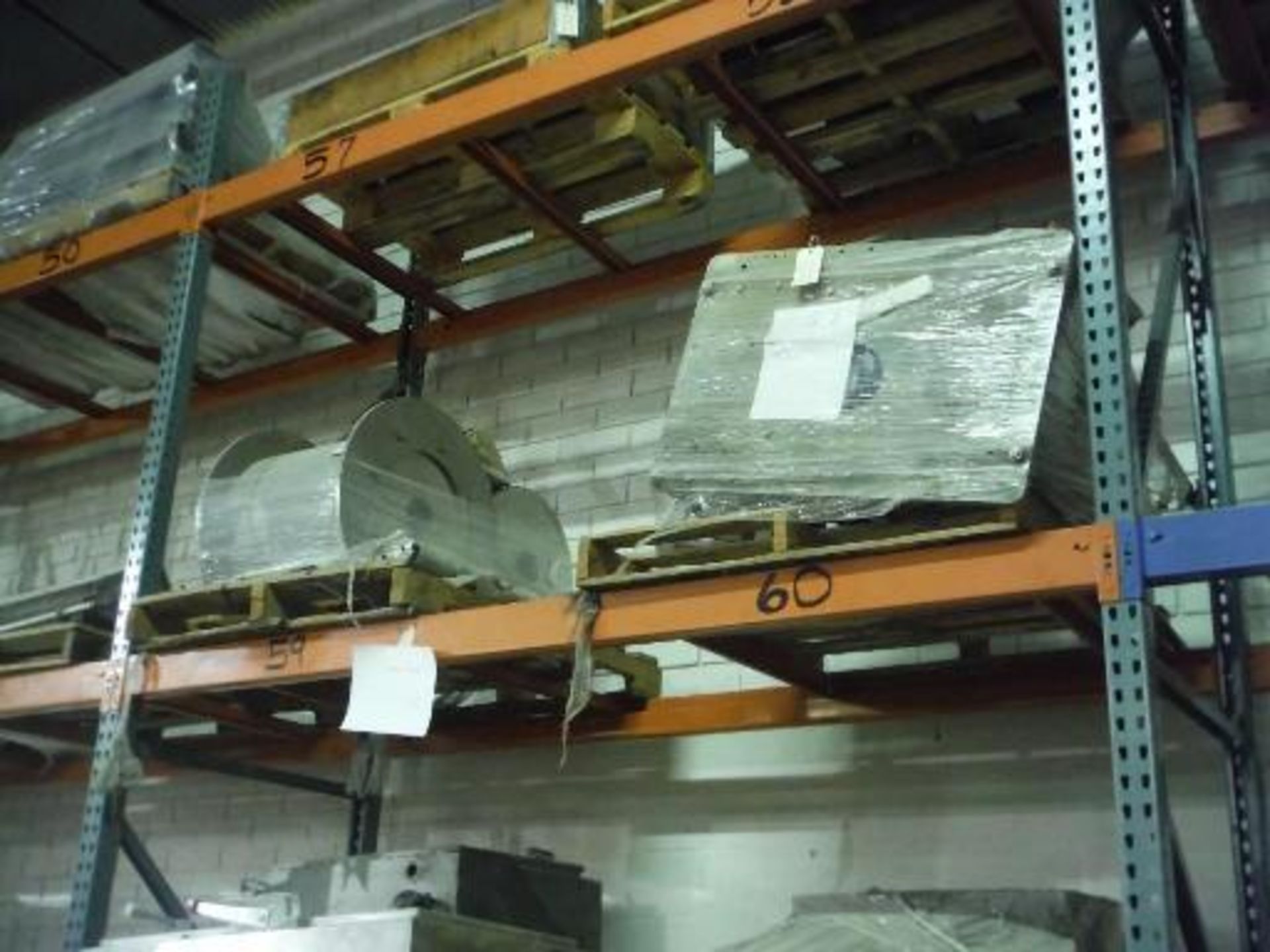 Contents of Shelf (pallet slot 59-60): (2) Rolls, (1) Miscellaneous Machine (ET-25973) Located In
