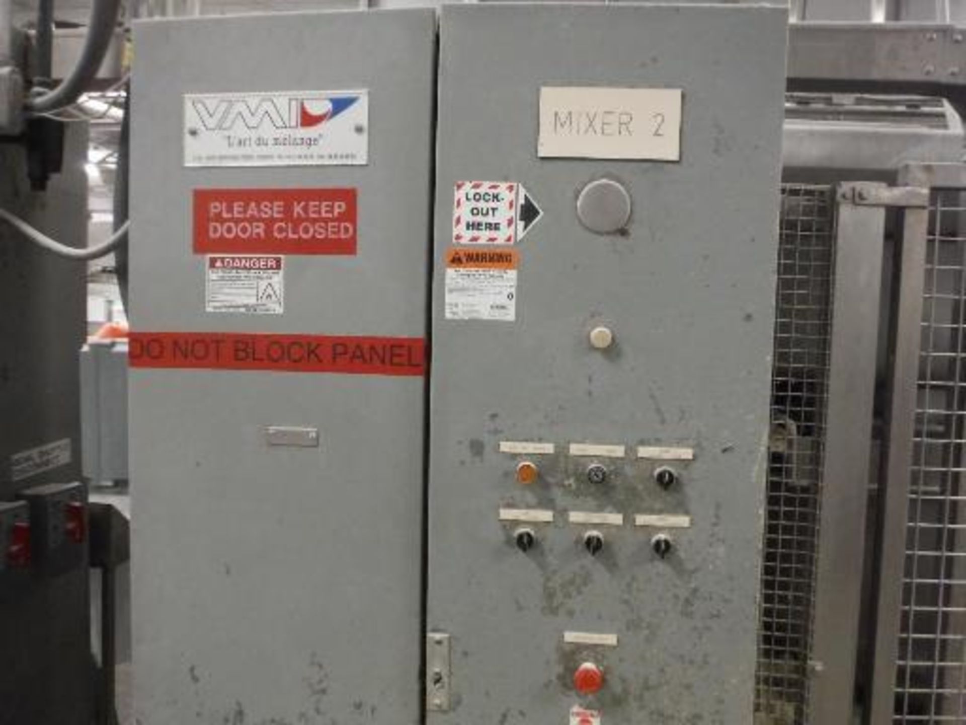 VMI mixer, Type SPI700DAVI, SN 79247, mild steel control panel   __This item is located in - Image 9 of 11