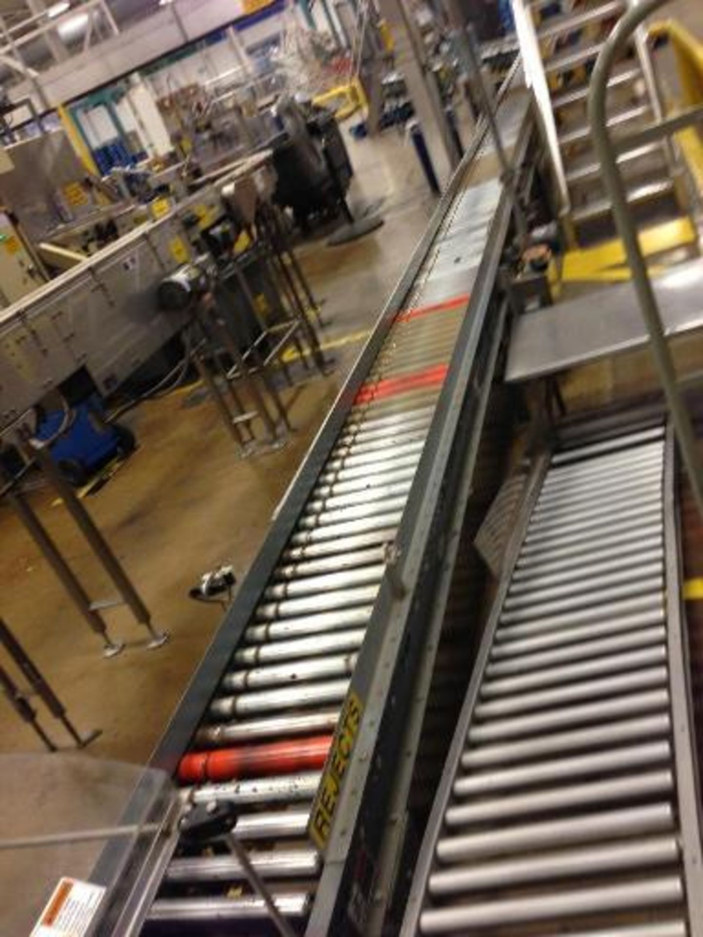 Hytrol power roller conveyor 40 feet straight. Located in Marion, Ohio Rigging Fee: $400 - Image 5 of 12