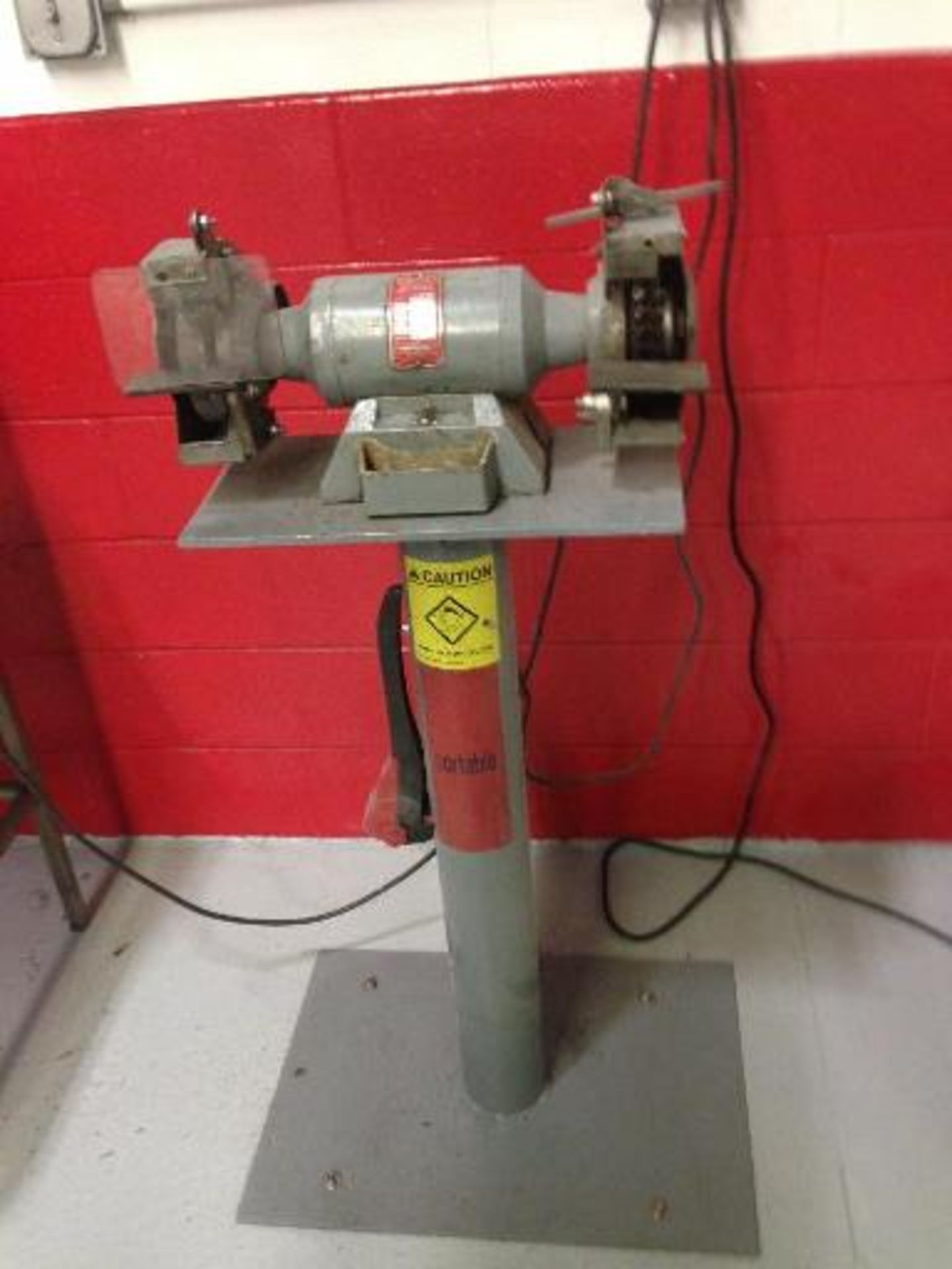 Double Arbor Grinder. Located in Marion, Ohio Rigging Fee: $50