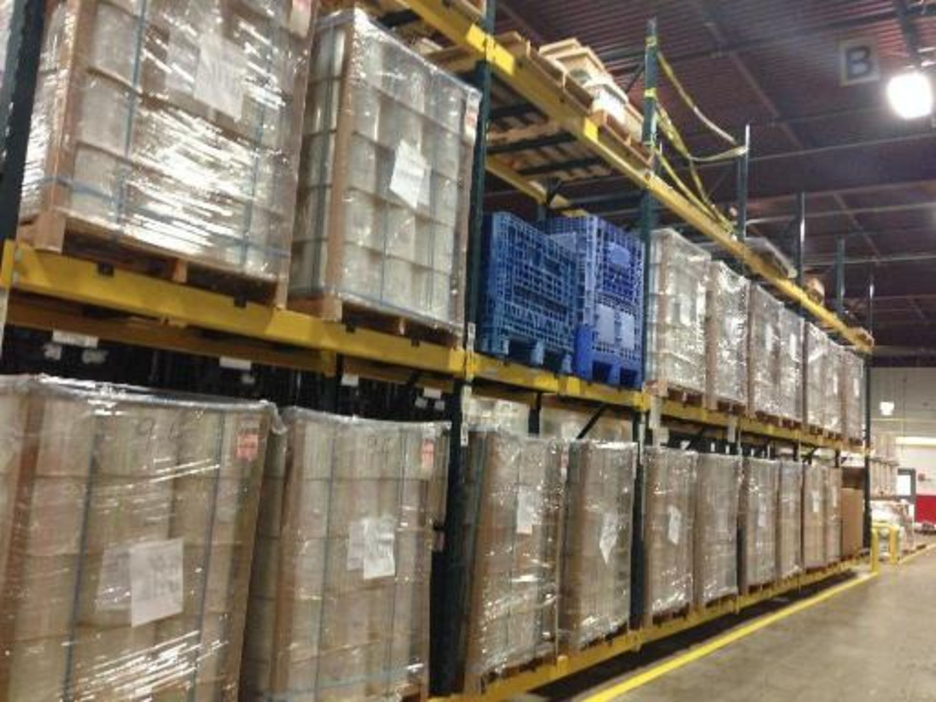 (6) sections Interackpallet racking, 18 feet tall (EACH). Located in Marion, Ohio Rigging Fee: $800