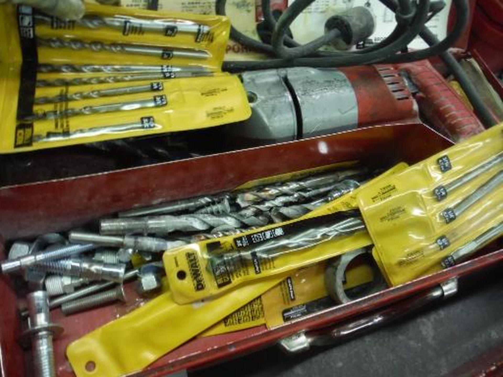 Milwaukee heavy duty electric hammer drill. Located in Marion, Ohio Rigging Fee: $25 - Image 2 of 2