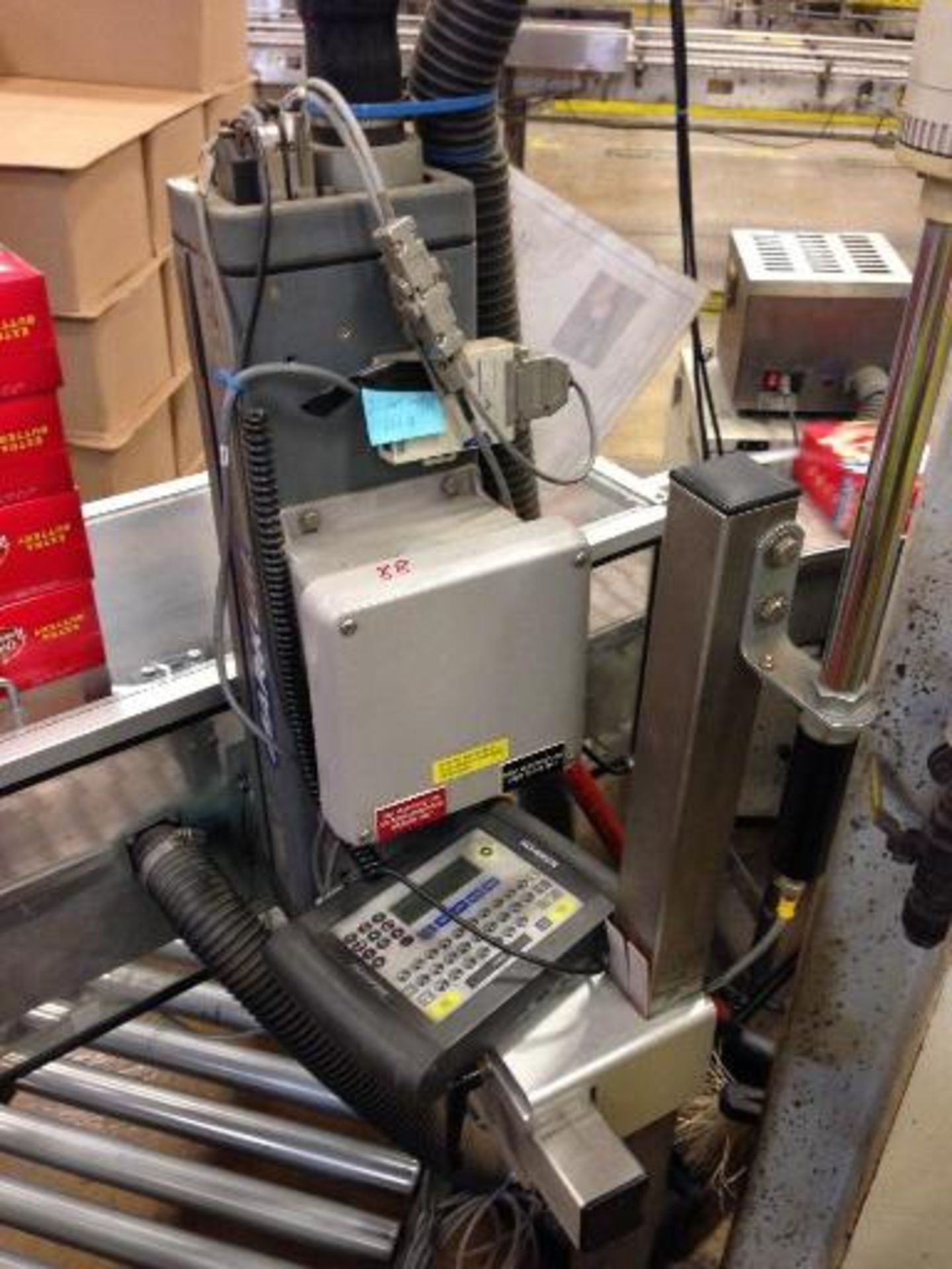 Markem smart laser coder. Located in Marion, Ohio Rigging Fee: $150