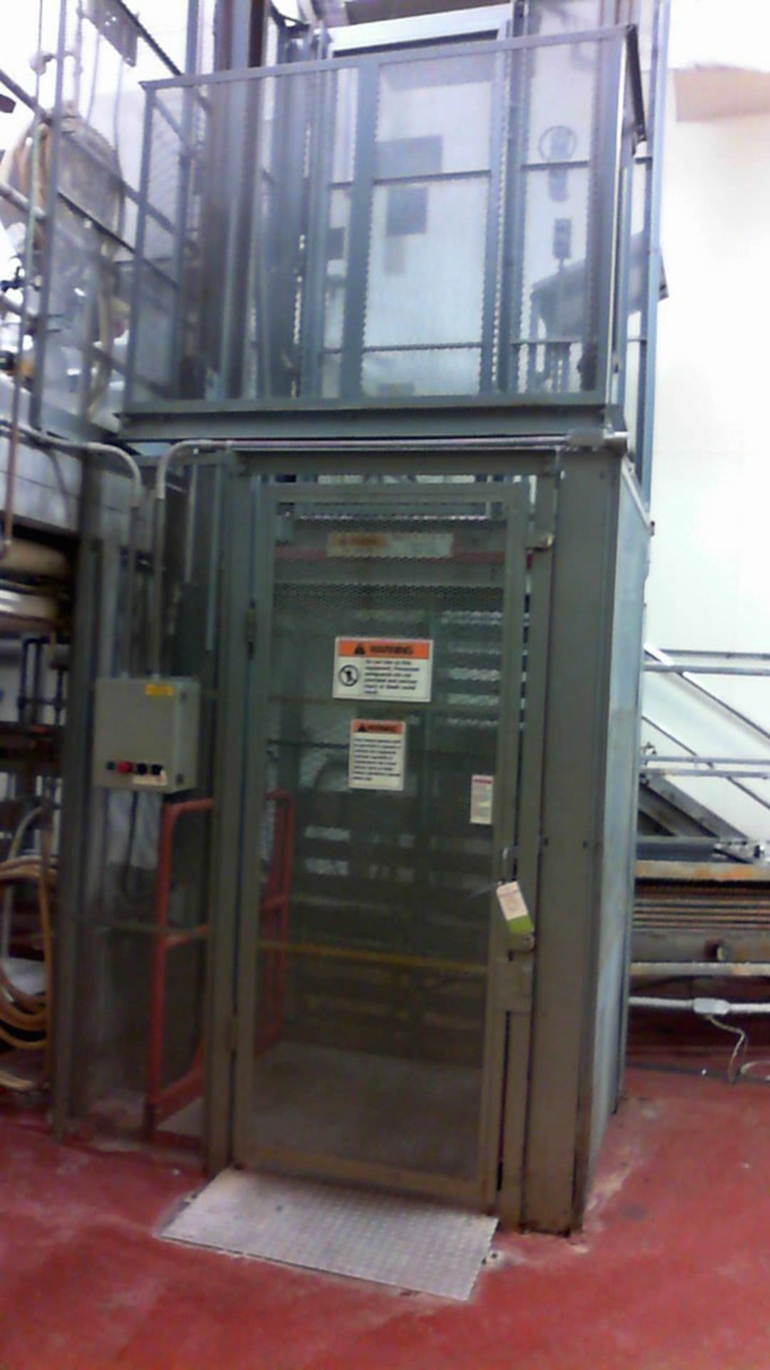 Elevator with tank mezzanine. Located in Marion, Ohio Rigging Fee: $2500 - Image 2 of 8