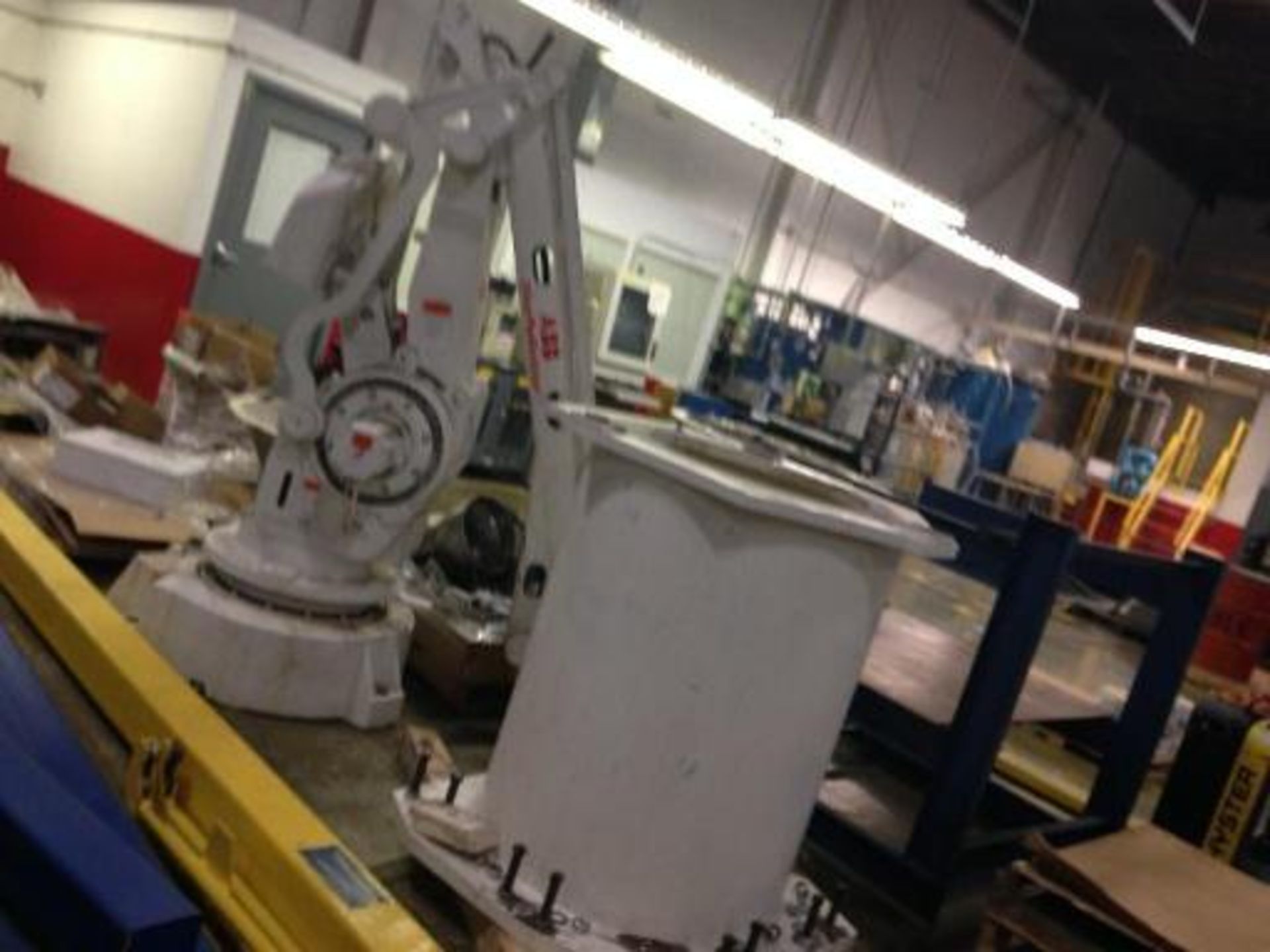 ABB robot and control parts and pieces INCOMPLETE. Located in Marion, Ohio Rigging Fee: $400