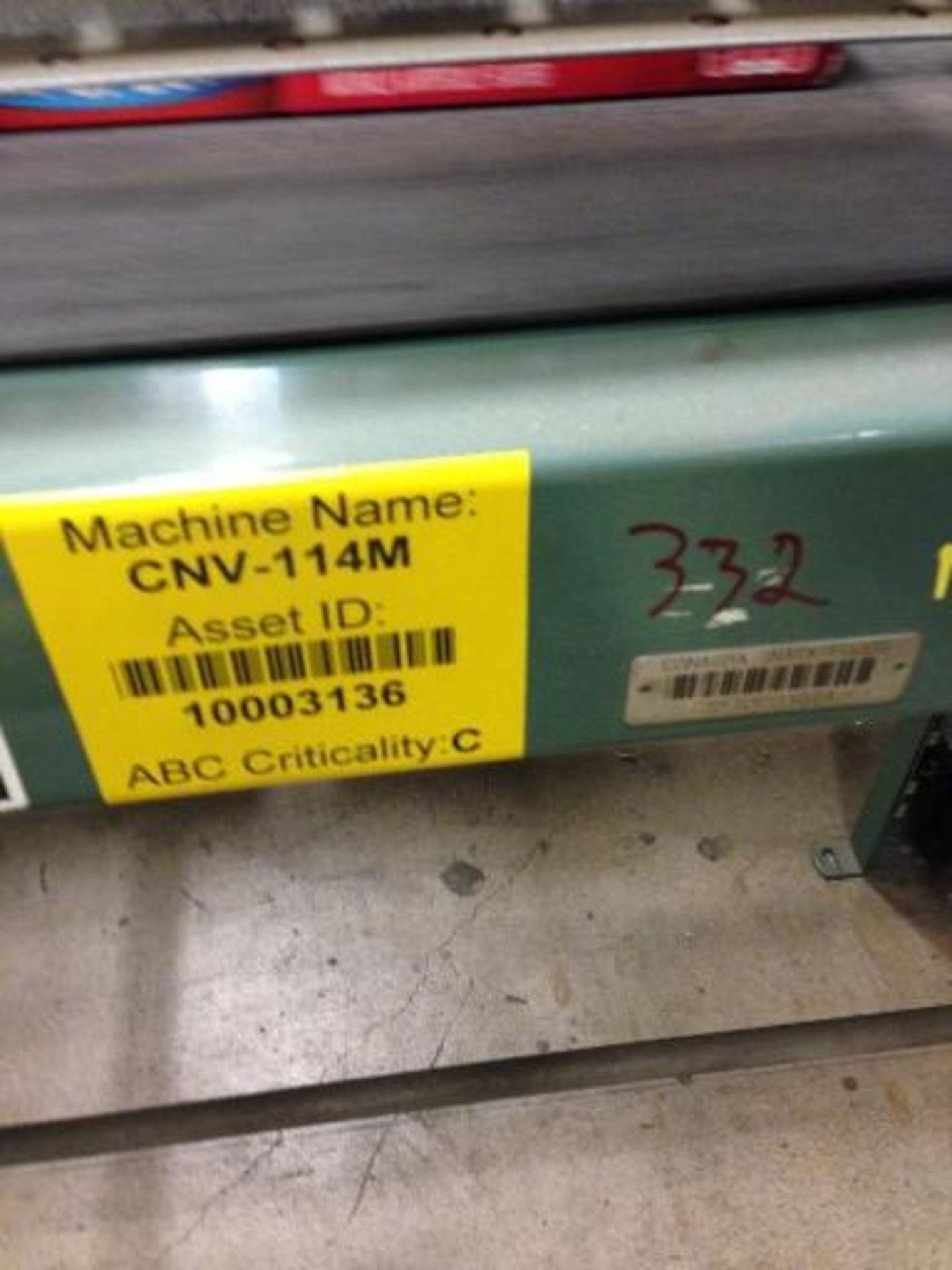 Line 14 mild steel conveyor. Located in Marion, Ohio Rigging Fee: $200 - Image 2 of 2