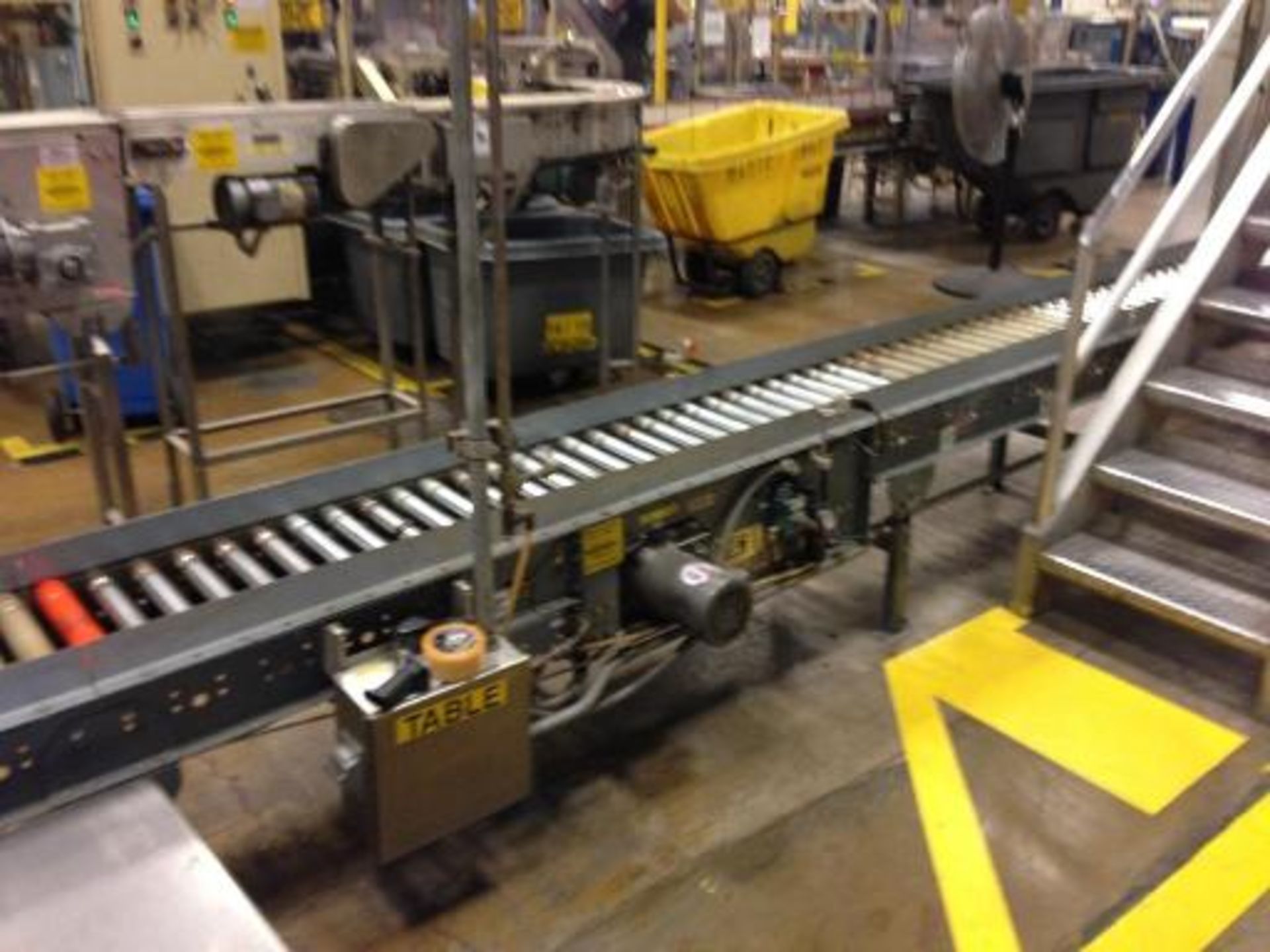 Hytrol power roller conveyor 40 feet straight. Located in Marion, Ohio Rigging Fee: $400 - Image 2 of 12