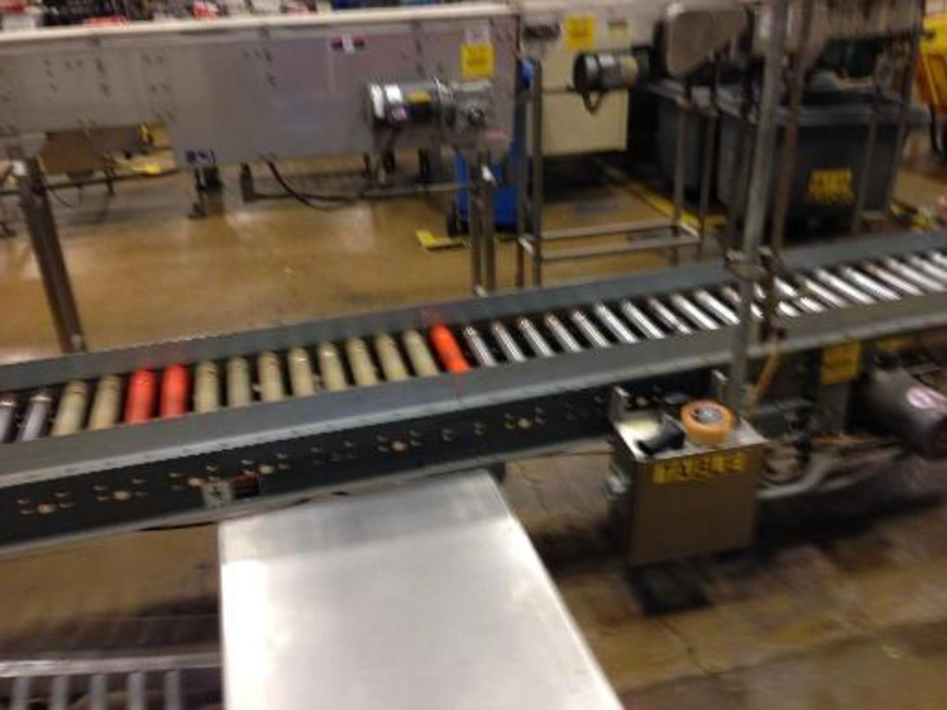 Hytrol power roller conveyor 40 feet straight. Located in Marion, Ohio Rigging Fee: $400 - Image 7 of 12