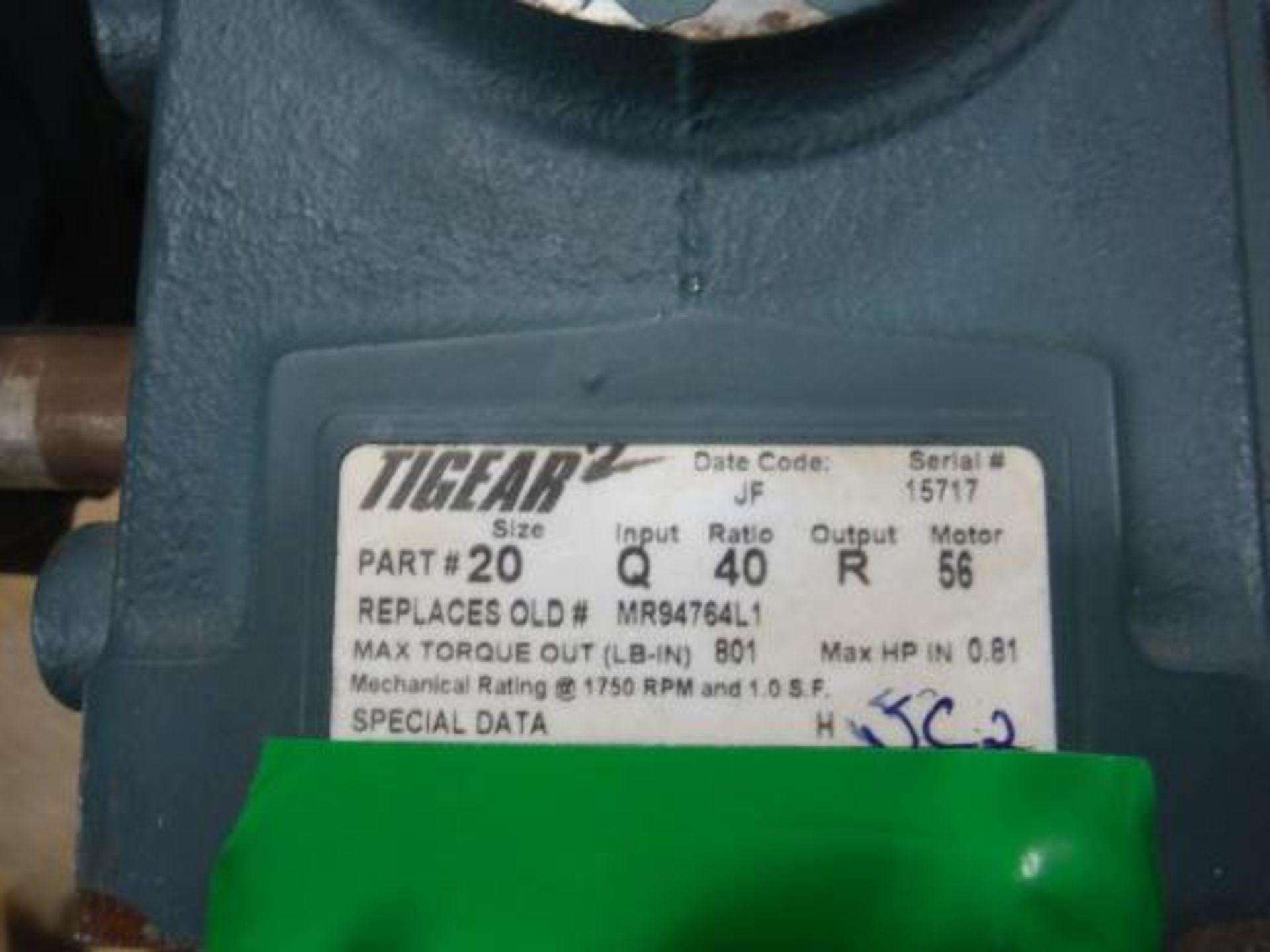 (2) NEW Dodge Tigear 2 Gear Box, Ratio: 40:1 (EACH). Located in Marion, Ohio Rigging Fee: $25 - Image 2 of 3